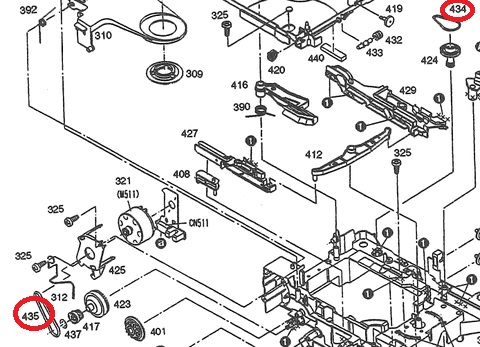 Technics CD Player Belt Kit Technics CD Player Belt Kit