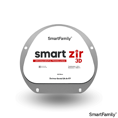 Smart Zir 3D formato AG Ø71 mm Smart Zir 3D formato AG Ø71 mm