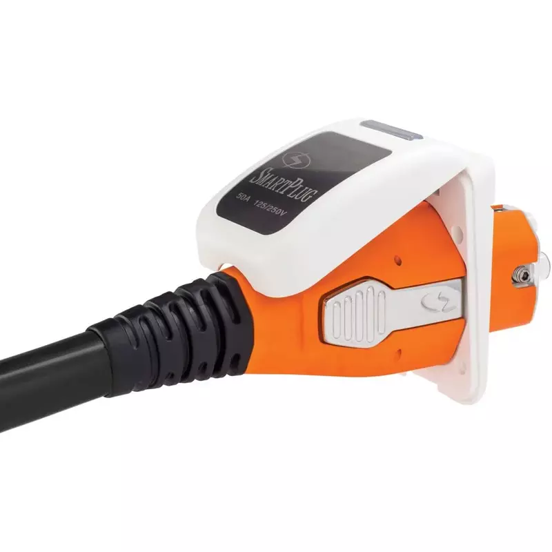 SmartPlug B50ASSYPW Combo Kit with Female Connector and Non-Metallic Inlet - 50 Amp, White