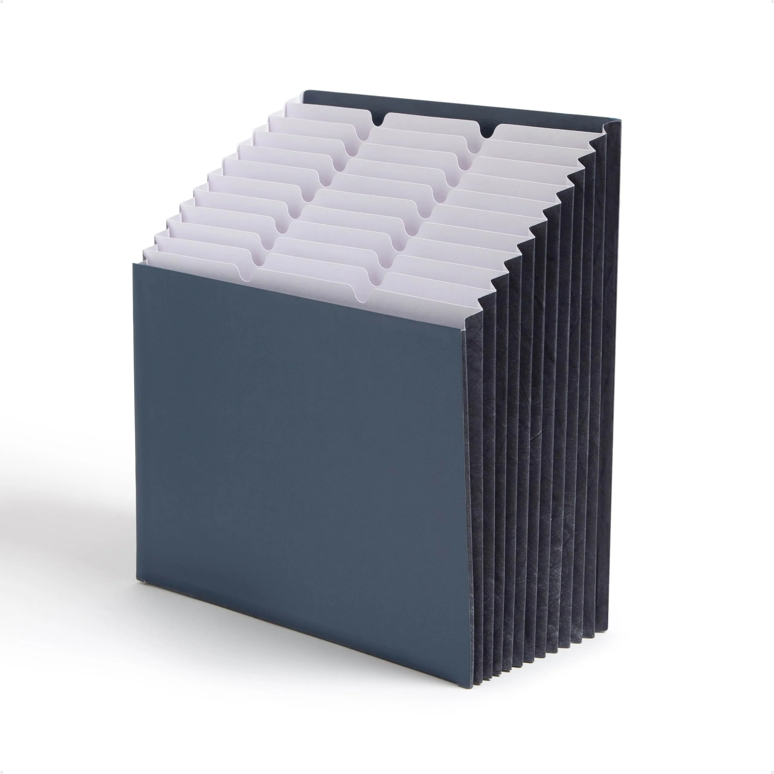 Smead Expanding 12-Pocket Stadium File, Navy - Letter Size (70211)
