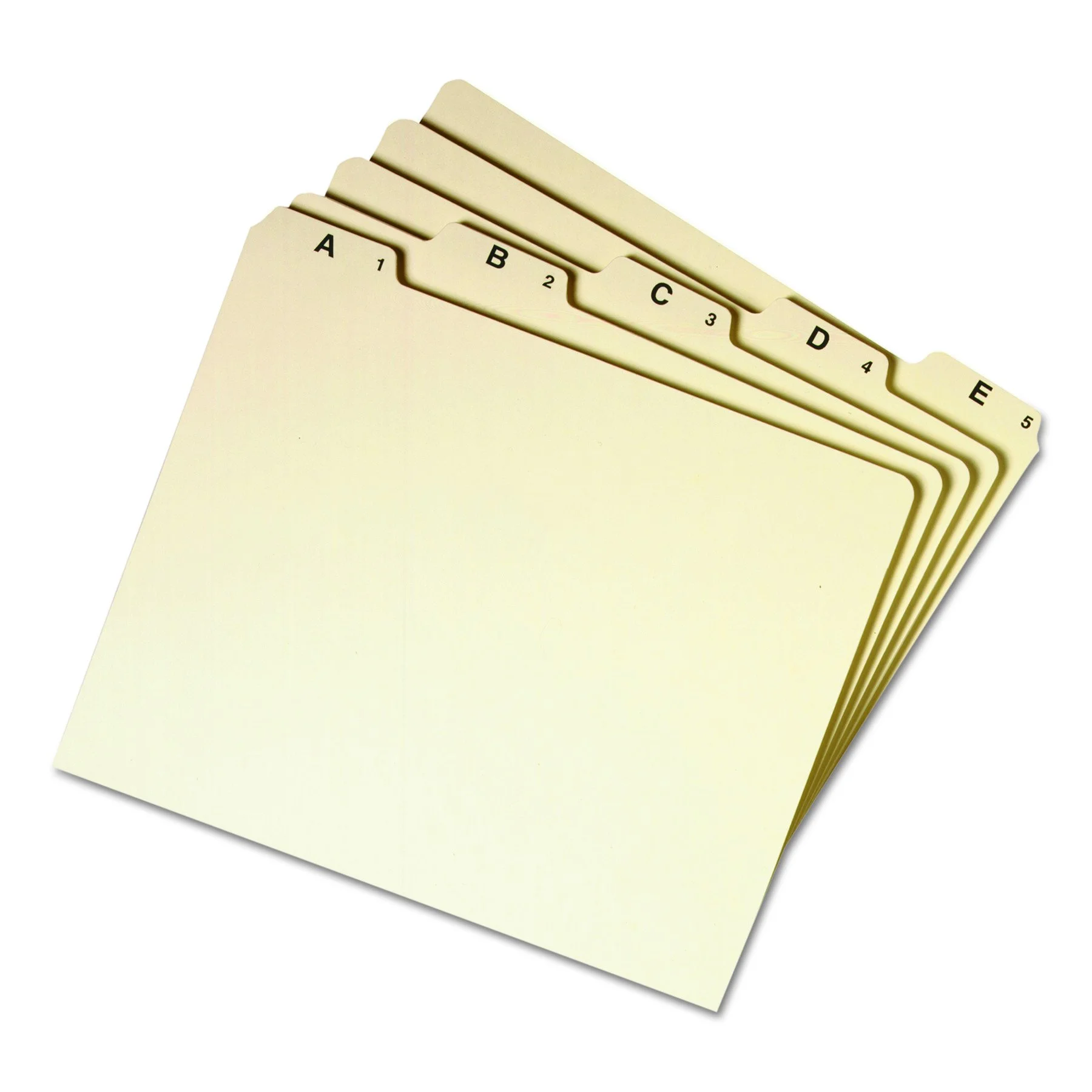 Smead Alphabetic File Guides, 1/5-Cut Tabs