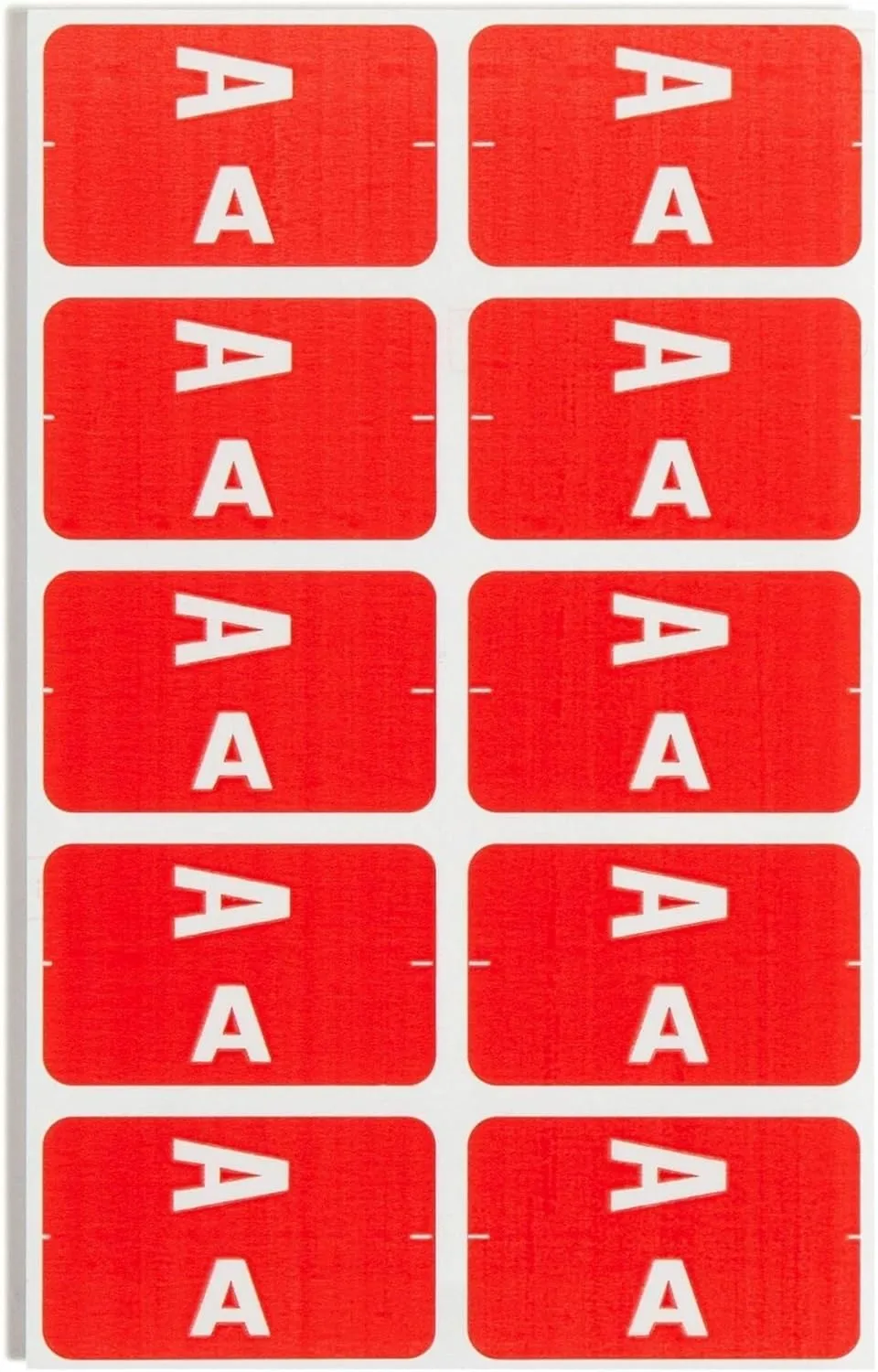 Smead AlphaZ ACCS Color-Coded Alphabetic Label, A-Z, Assorted Colors (67170)
