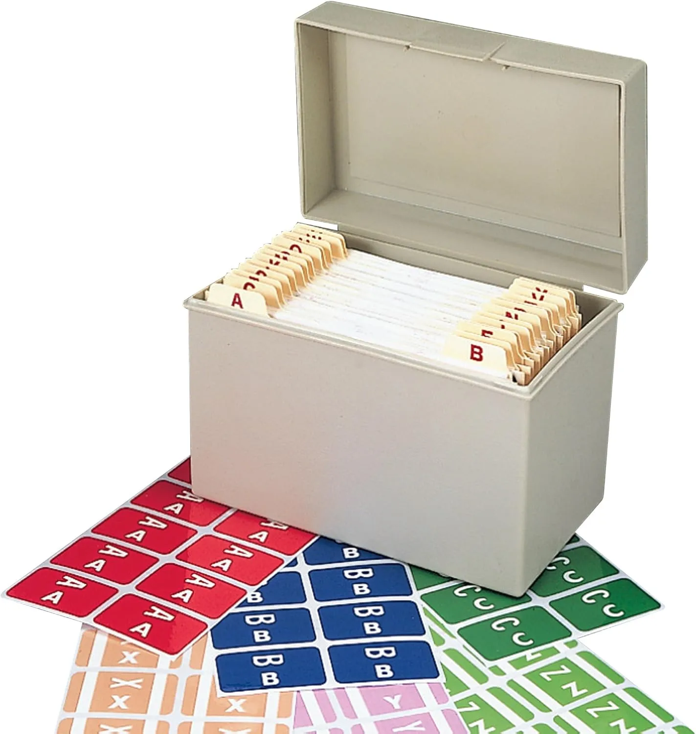 Smead AlphaZ ACCS Color-Coded Alphabetic Label, A-Z, Assorted Colors (67170)