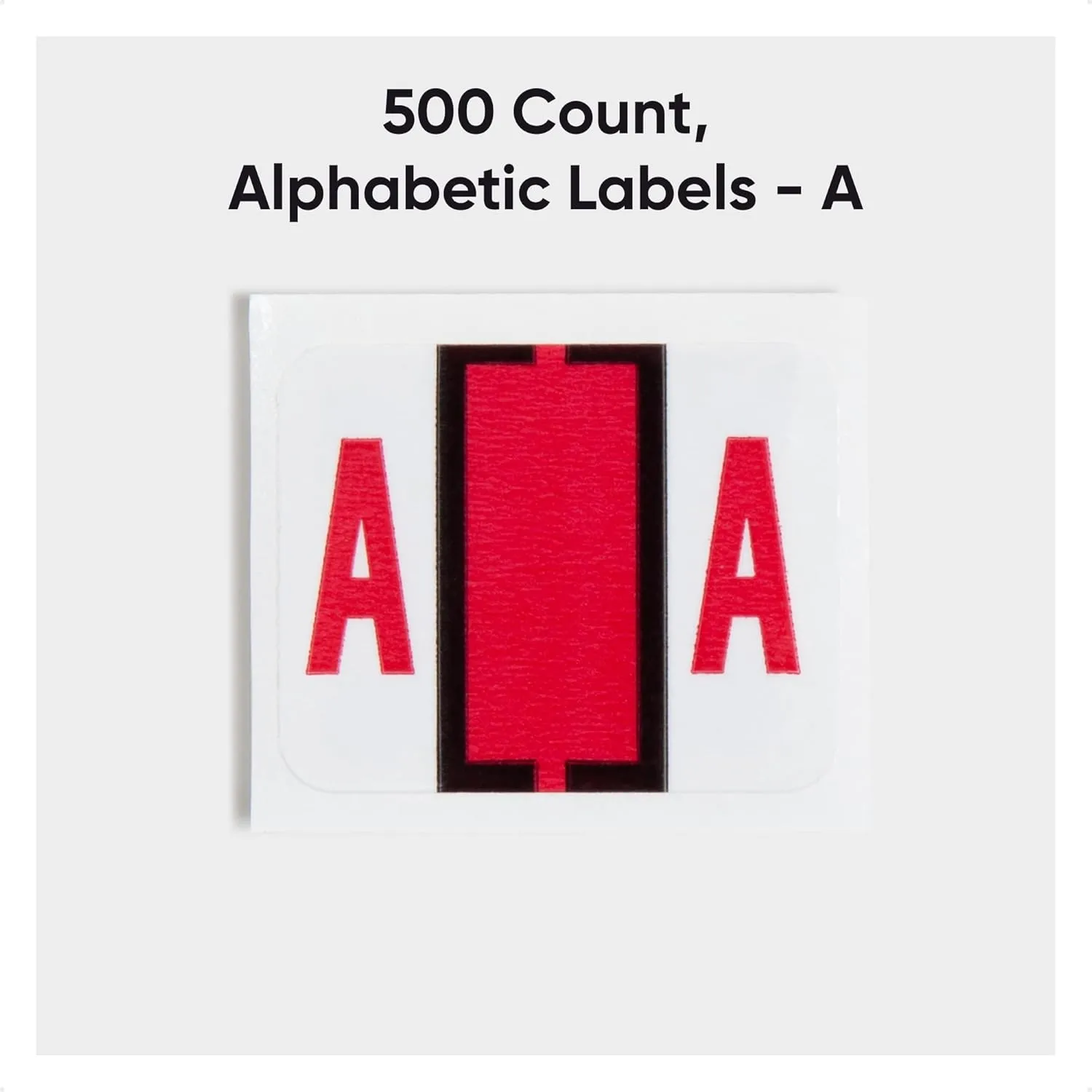 Smead BCCR Bar-Style Color-Coded Alphabetic Labels