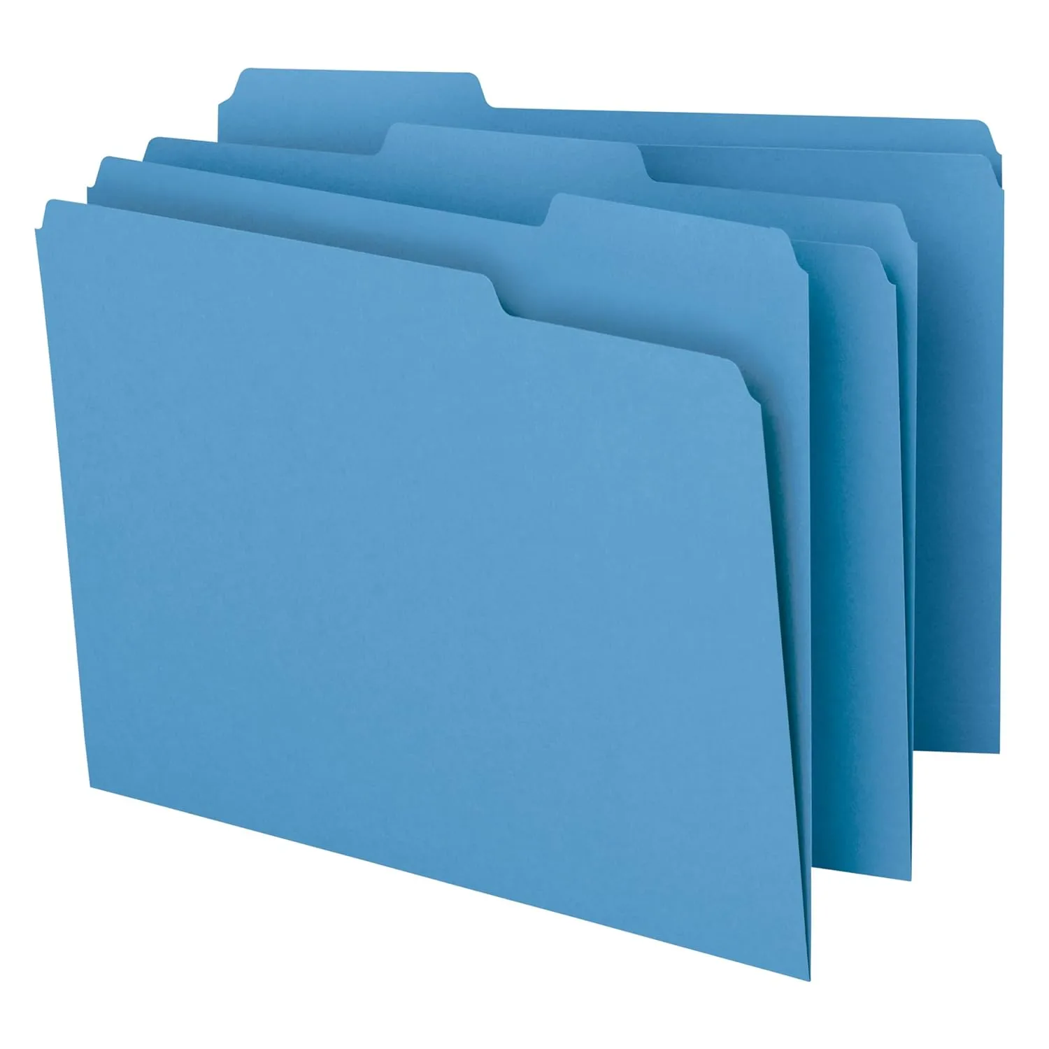 SMEAD Letter-Size File Folders, 1/3-Cut Top Tab