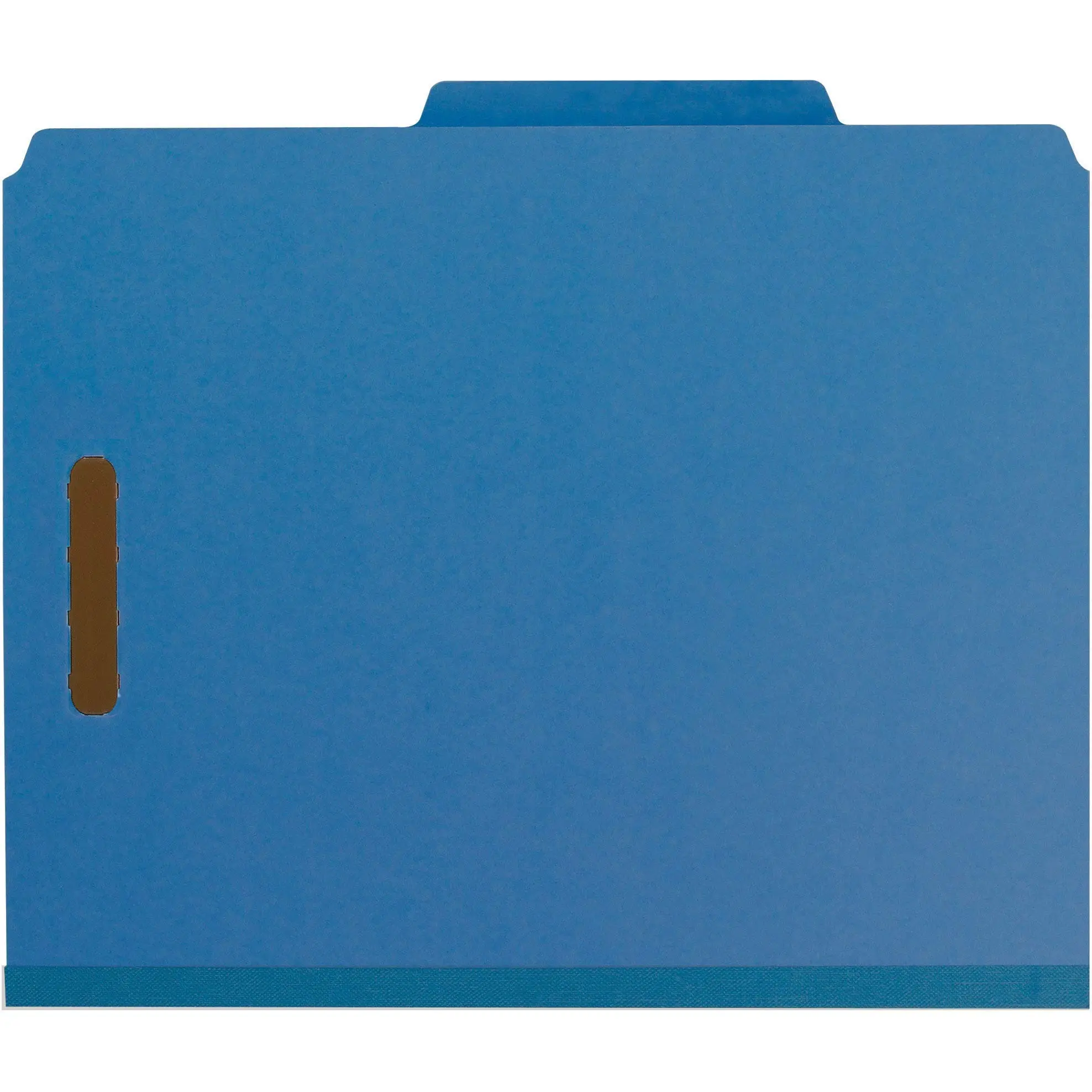 SMEAD Classification Folders, Letter Size, 2 Dividers, 2in Expansion, 2/5 Top Tabs, Box of 10
