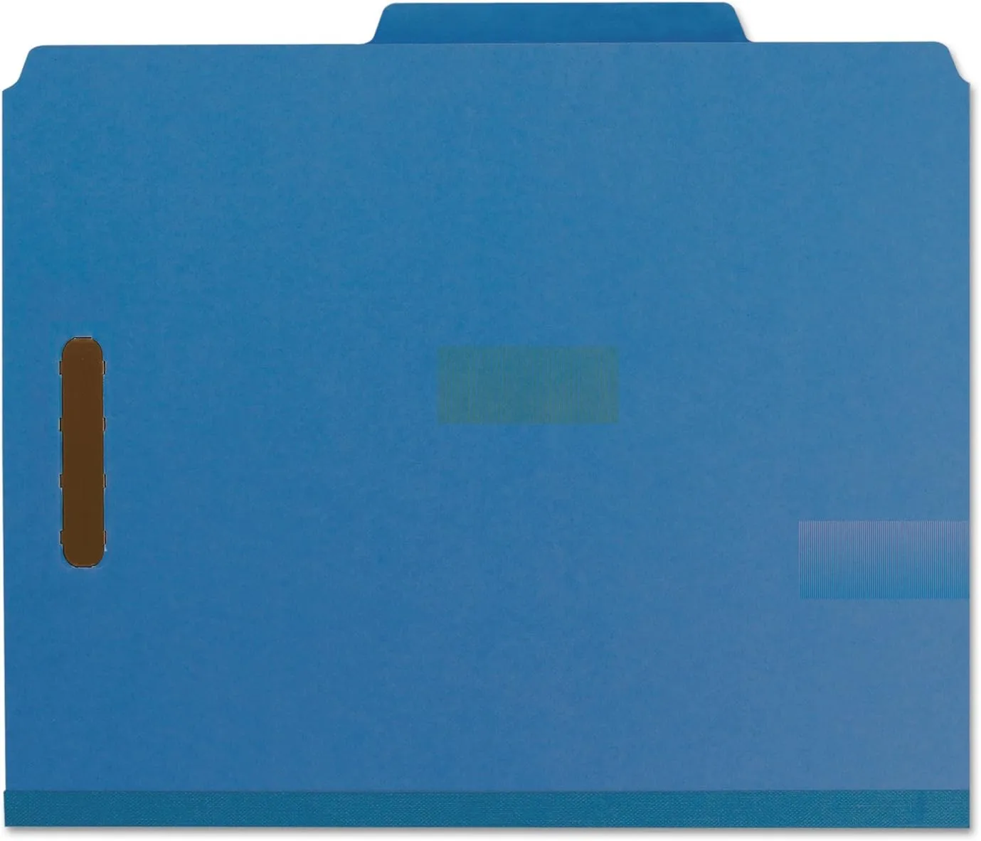 SMEAD Classification Folders, Letter Size, 2 Dividers, 2in Expansion, 2/5 Top Tabs, Box of 10