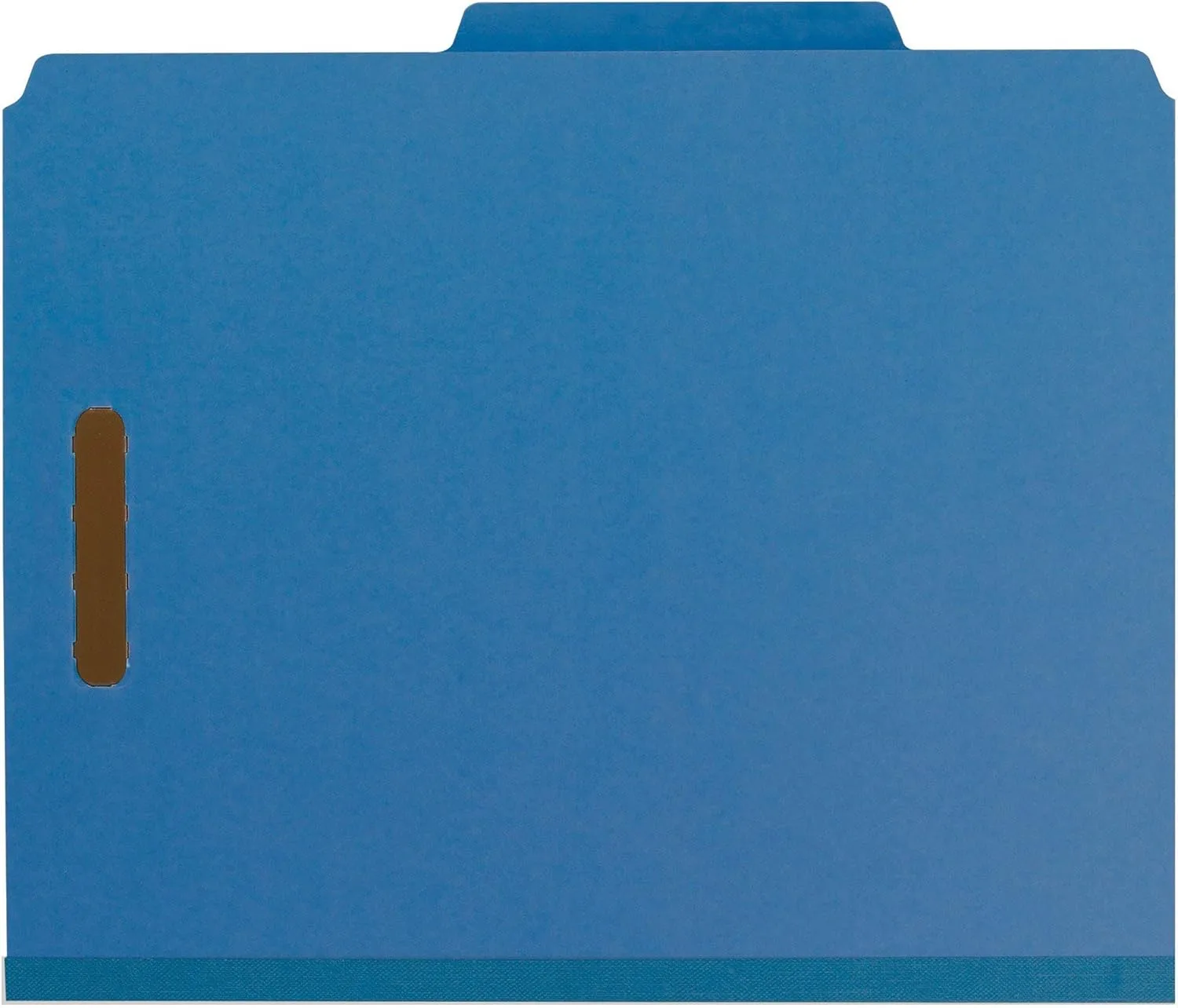 SMEAD Classification Folders, Letter Size, 2 Dividers, 2in Expansion, 2/5 Top Tabs, Box of 10