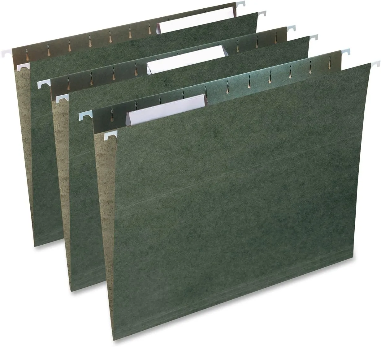 Smead Poly Tab 1/3 Cut, Clear, 25 Per Pack (64615) 1/3-Cut Tabs