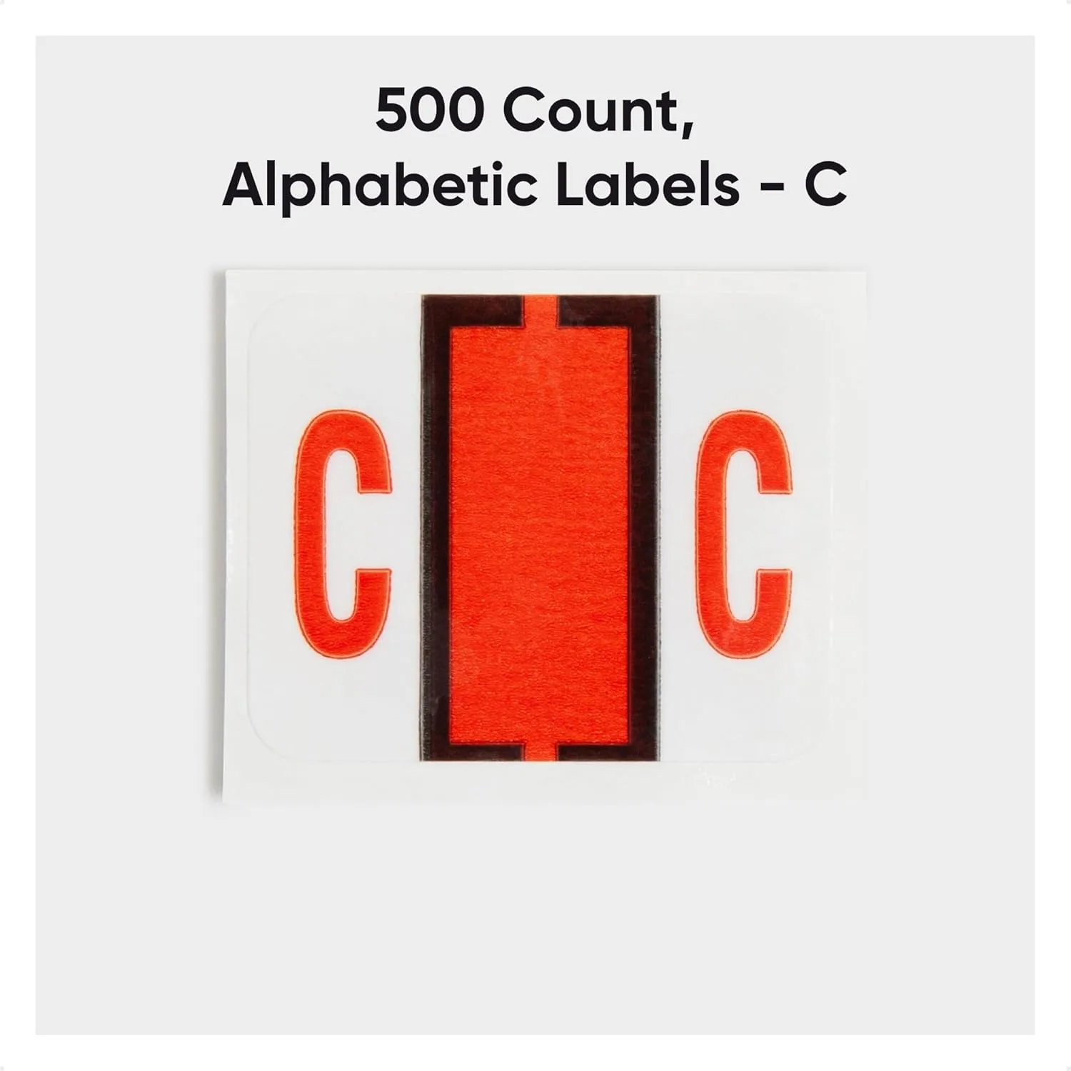 Smead BCCR Bar-Style Color-Coded Alphabetic Labels