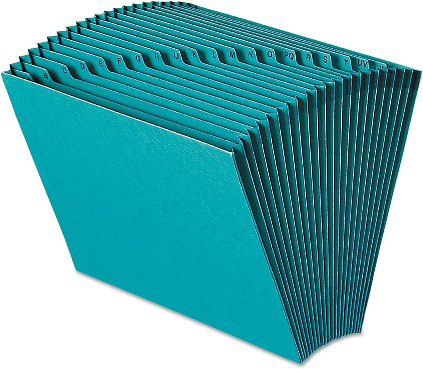 SMEAD Colored Expanding File, Alphabetic (A-Z), 21 Pockets, Letter Size