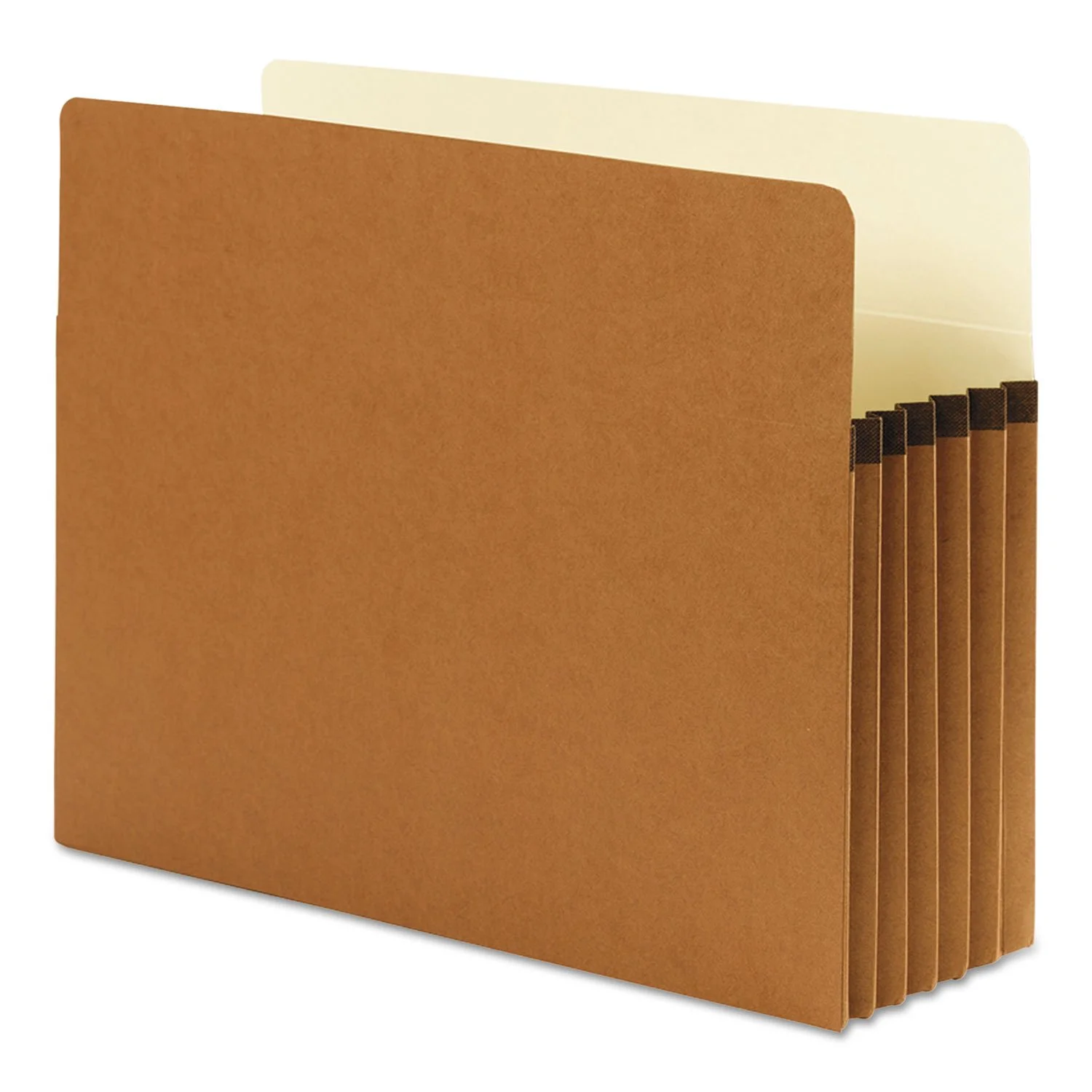 Smead® "Workhorse" Expanding File Pockets, 5 1/4" Expansion, 9 1/2" x 11 3/4", 30% Recycled, Redrope, Pack Of 10