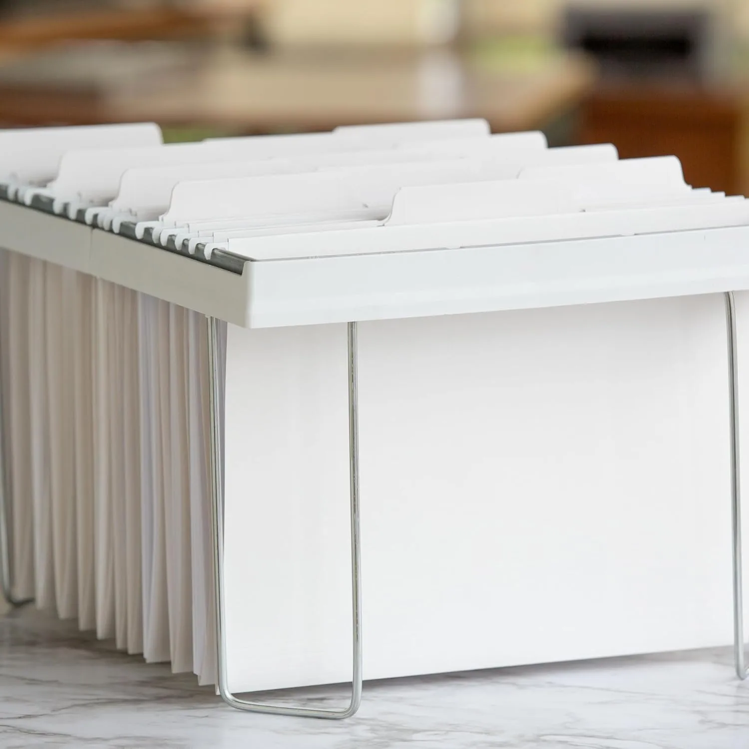 Smead FasTab Hanging File Folder, Letter Size, White, 20 per Box (64002)
