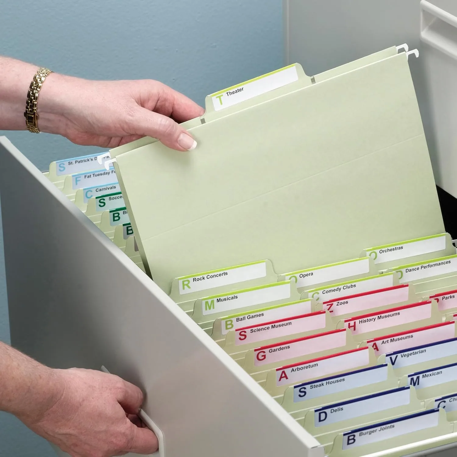 SMEAD FasTab Hanging File Folders, Letter Size