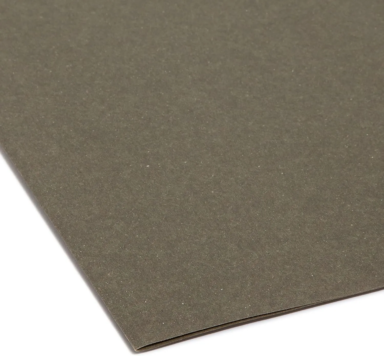 Smead 100% Recycled FasTab Hanging File Folder, 1/3-Cut, Letter, Standard Green, 20/Box (64037)