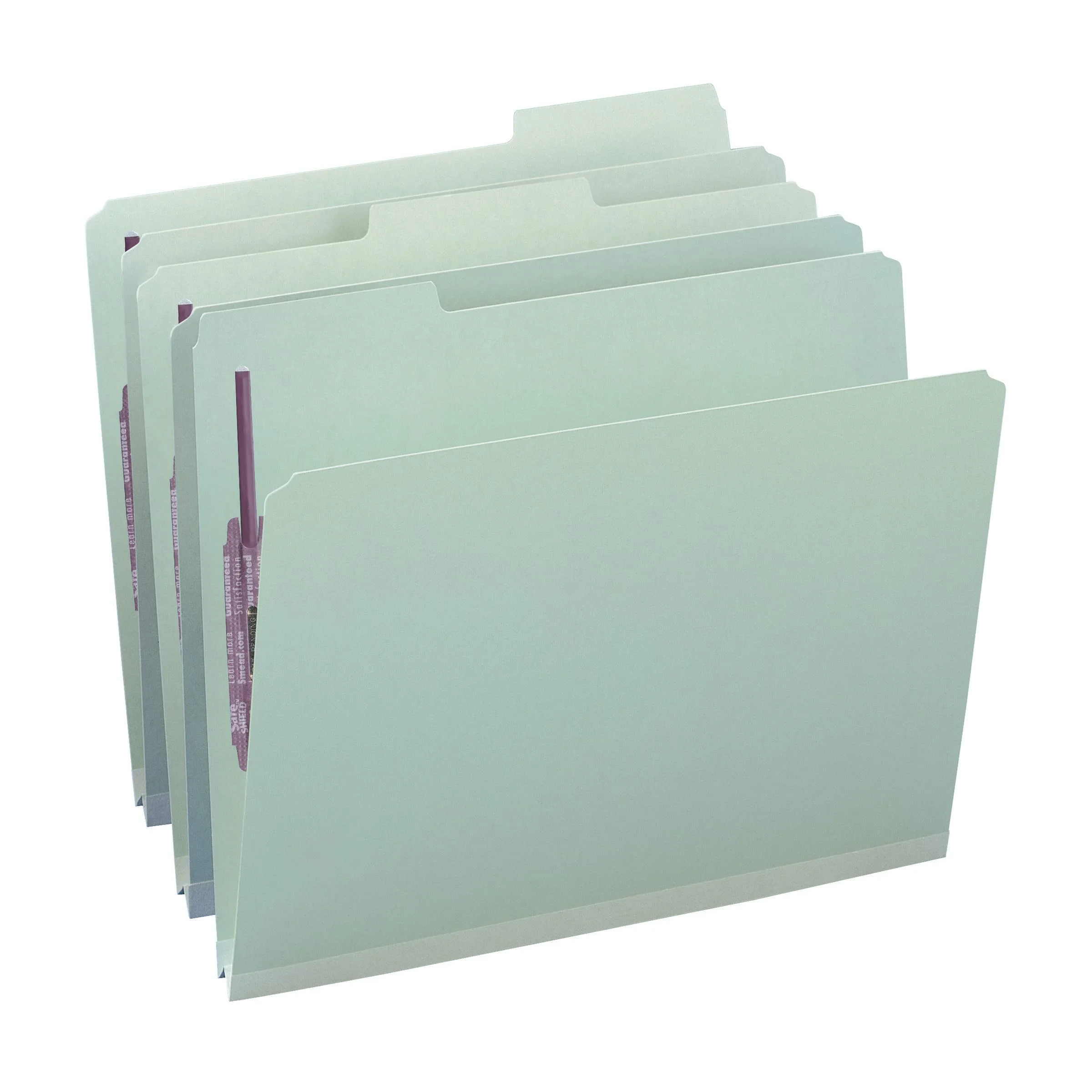 Smead Pressboard Fastener File Folder, Letter, 1" Expansion, 25/Box