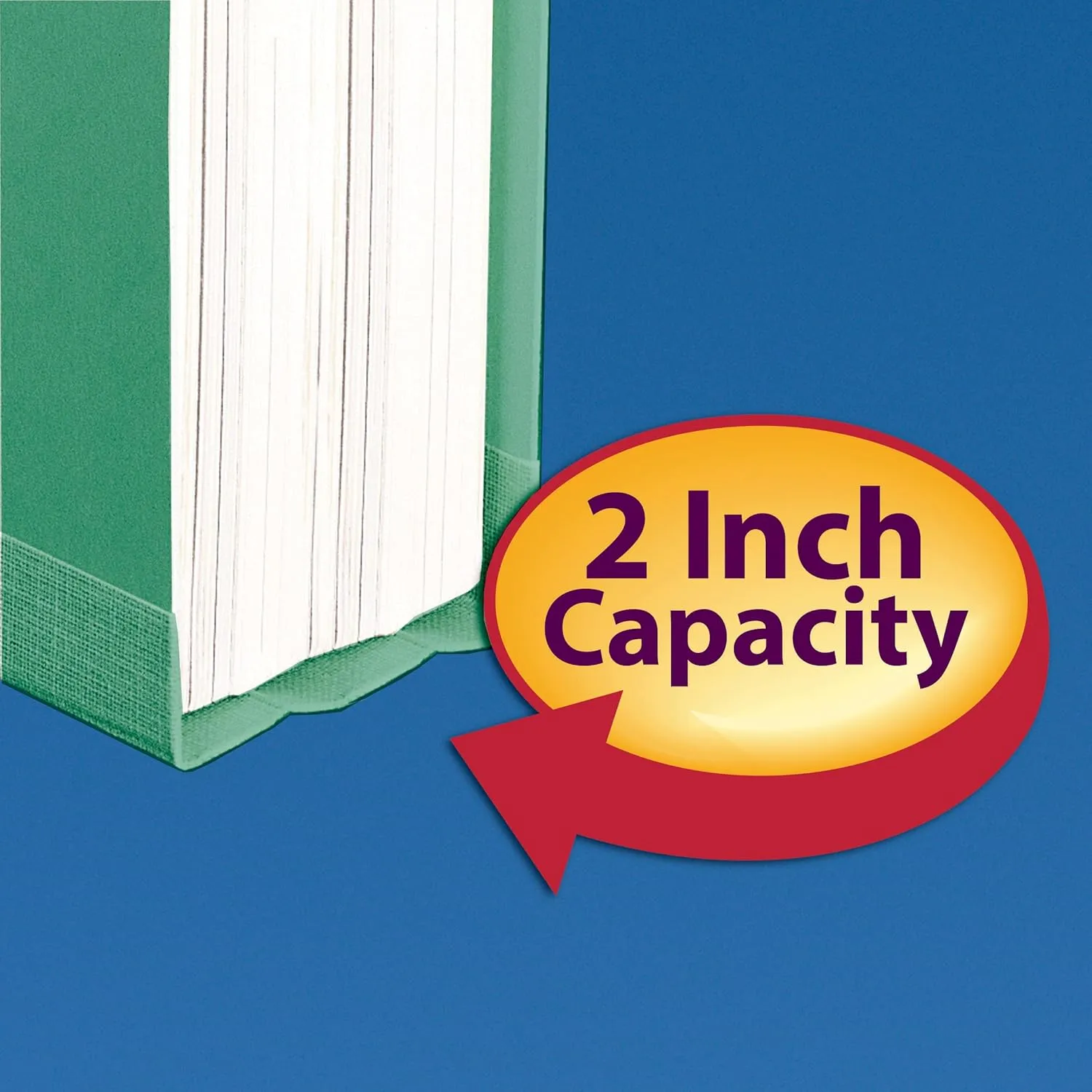SMEAD Pressboard Fastener File Folder with SafeSHIELD Fasteners, Letter