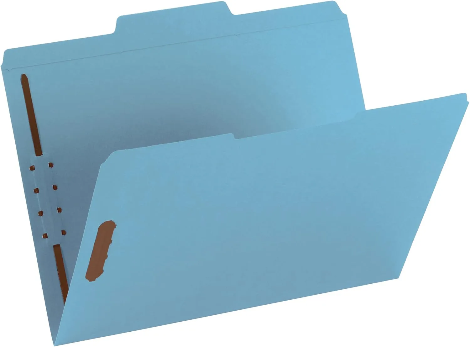 SMEAD Fastener File Folders, 2 Fasteners, Letter Size, Kraft