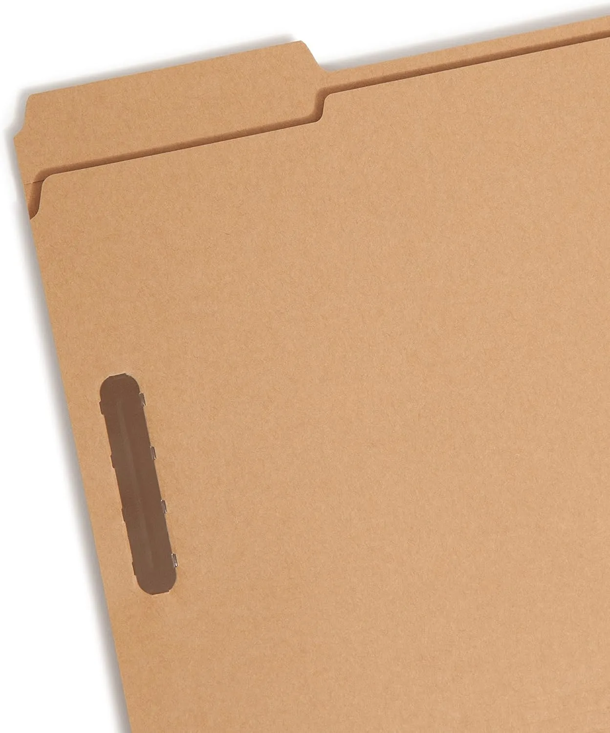 SMEAD Fastener File Folders, 2 Fasteners, Letter Size, Kraft