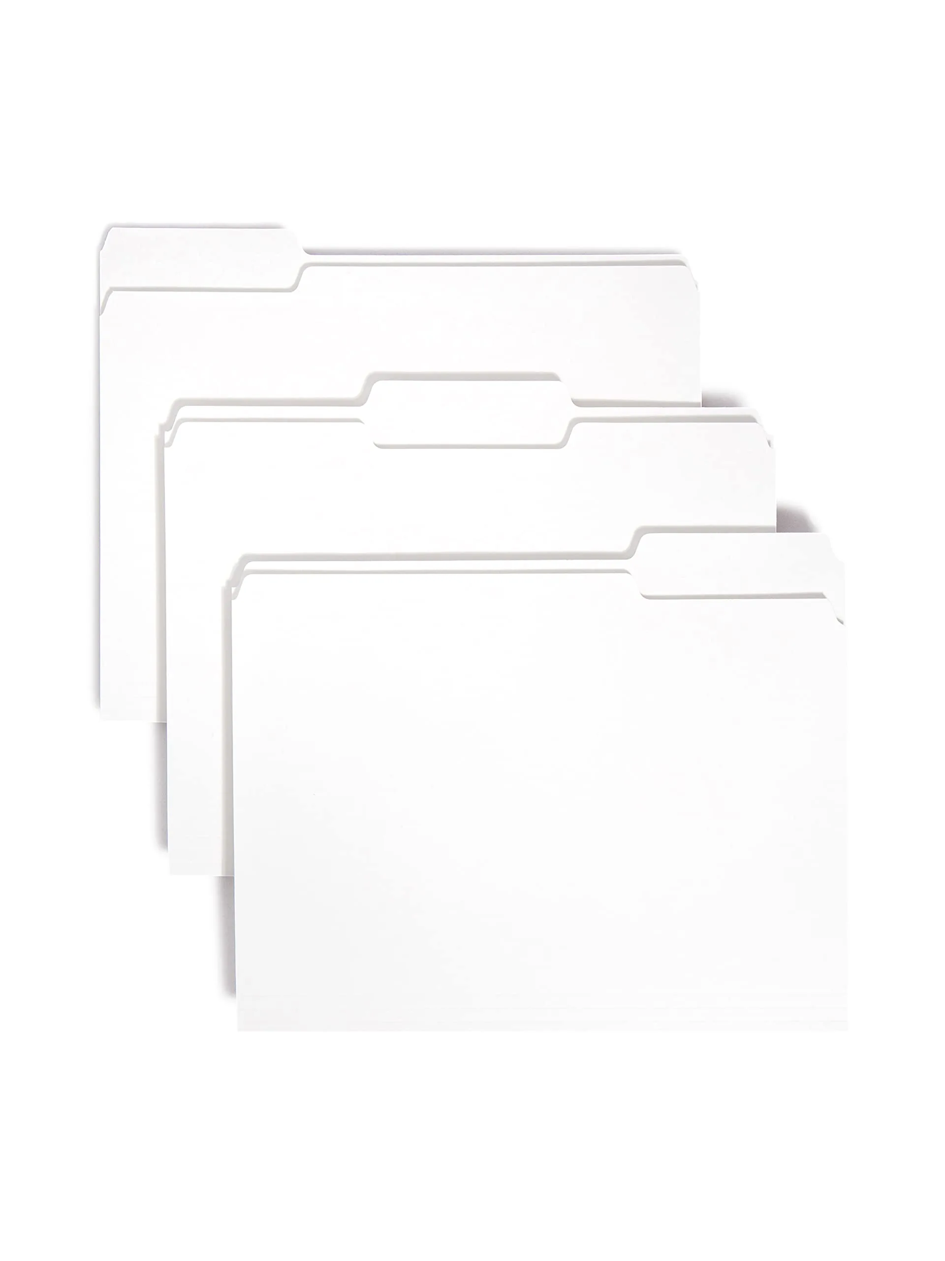 SMEAD Letter-Size File Folders, 1/3-Cut Top Tab