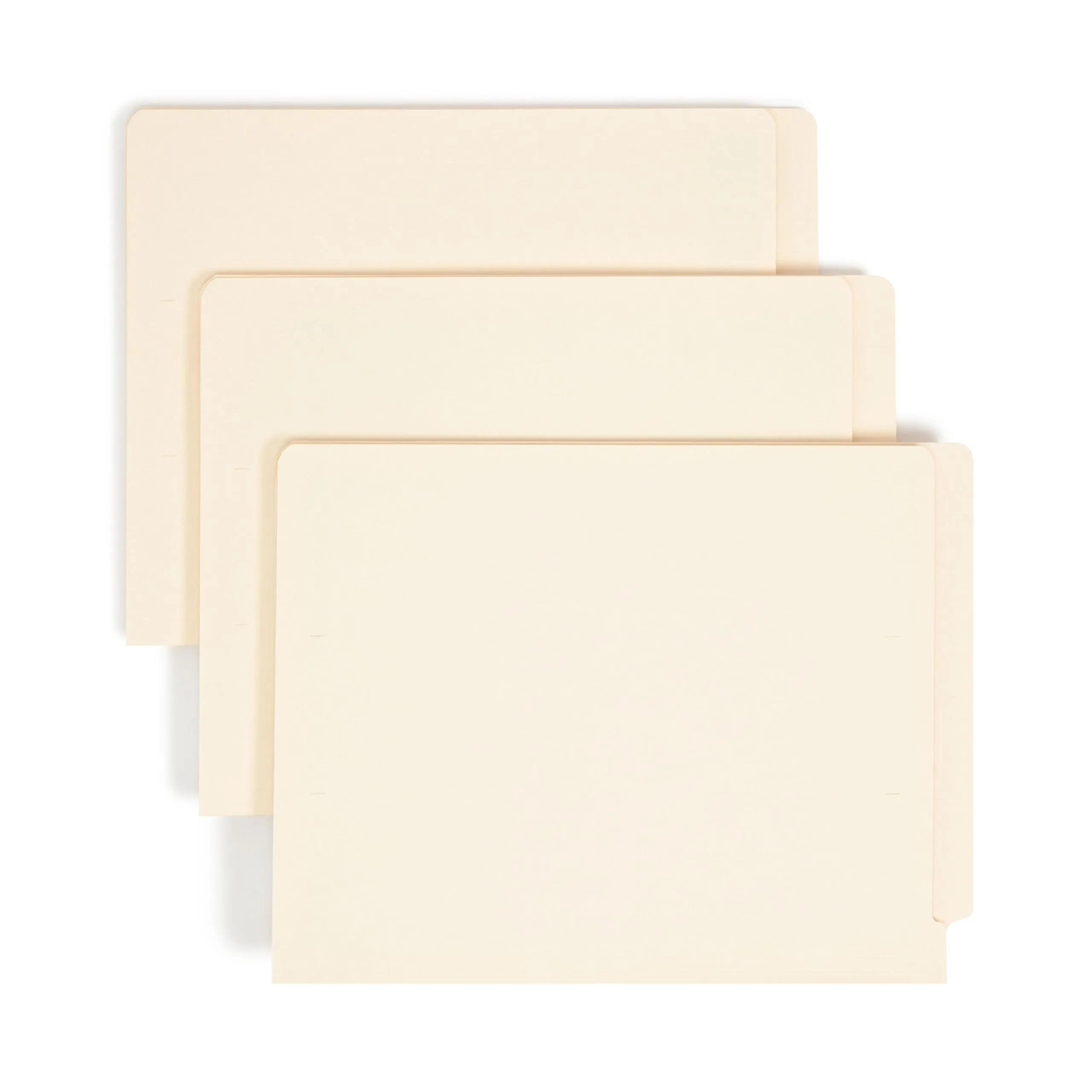 Smead Shelf-Master End Tab File Folders, 100 Count, Manila, Letter Size (24110)
