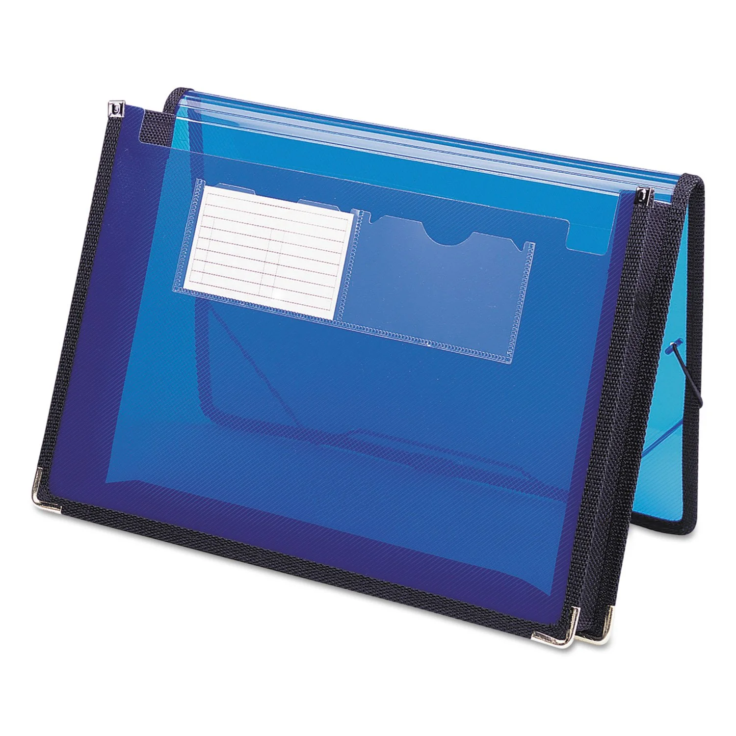 SMEAD Poly Expanding File Wallet with Flap and Cord Closure, 2-1/4" Expansion, Letter Size