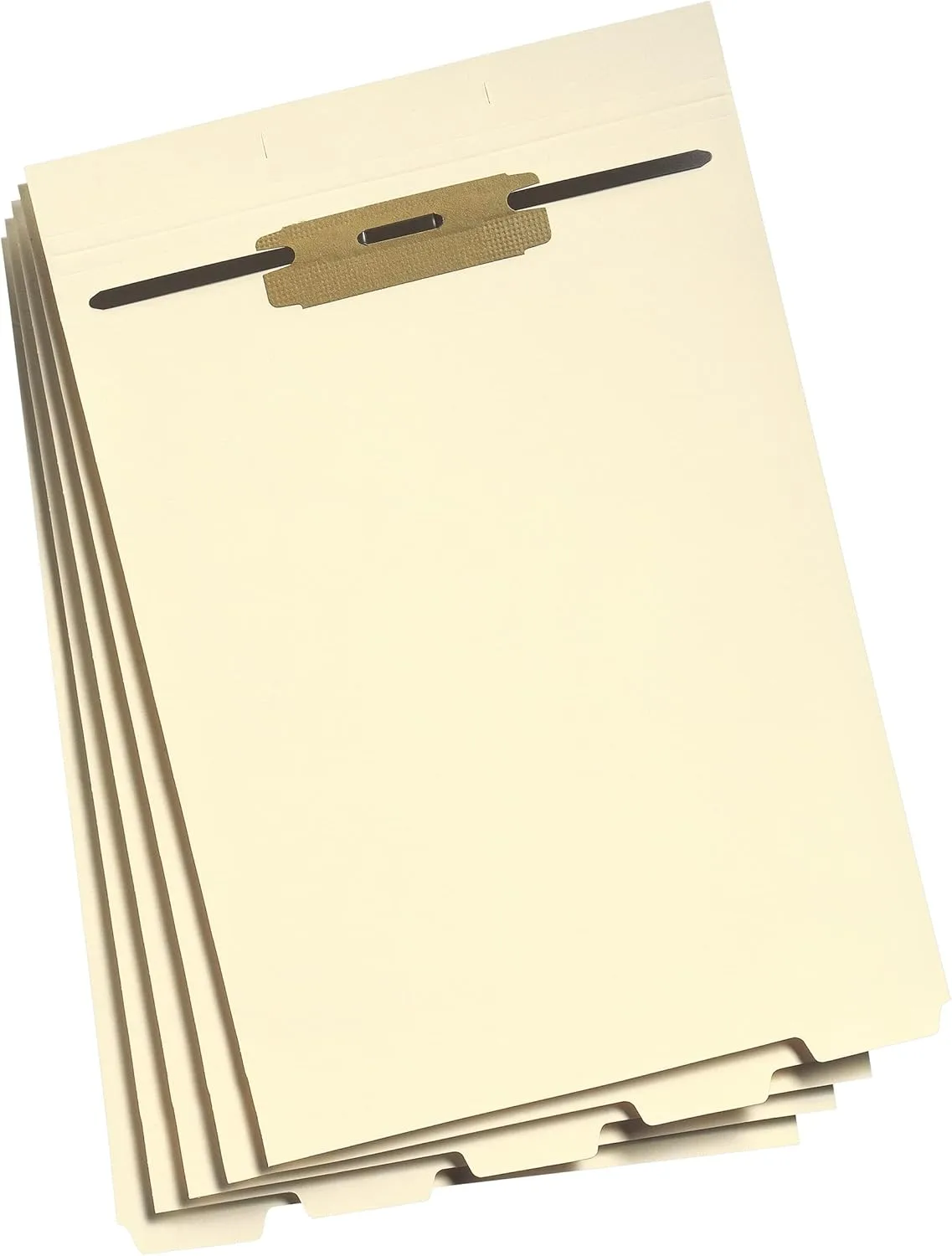 SMEAD Stackable End-Tab Folder Dividers with Fasteners, 50 Count