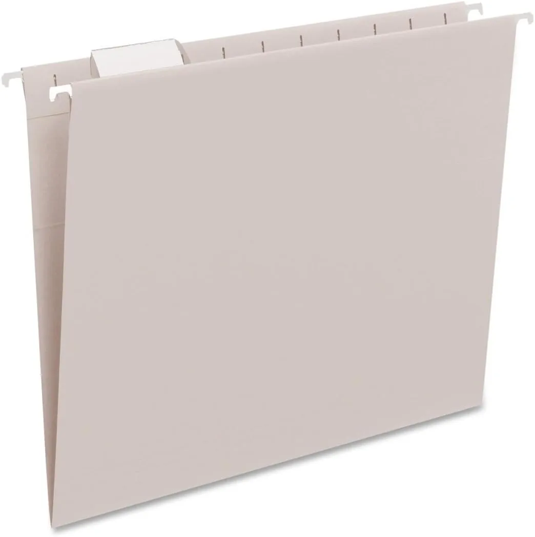 SMEAD Colored Hanging File Folders, Letter Size