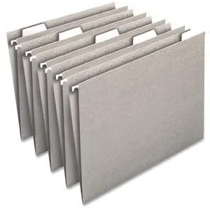 SMEAD Colored Hanging File Folders, Letter Size