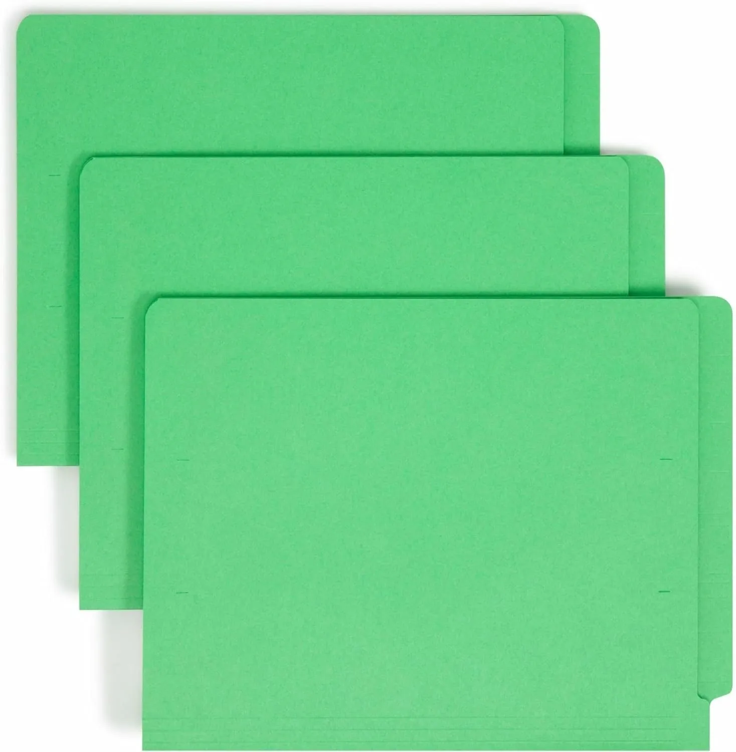 SMEAD End Tab File Folders, Shelf-Master Reinforced Straight-Cut Tab, Letter Size