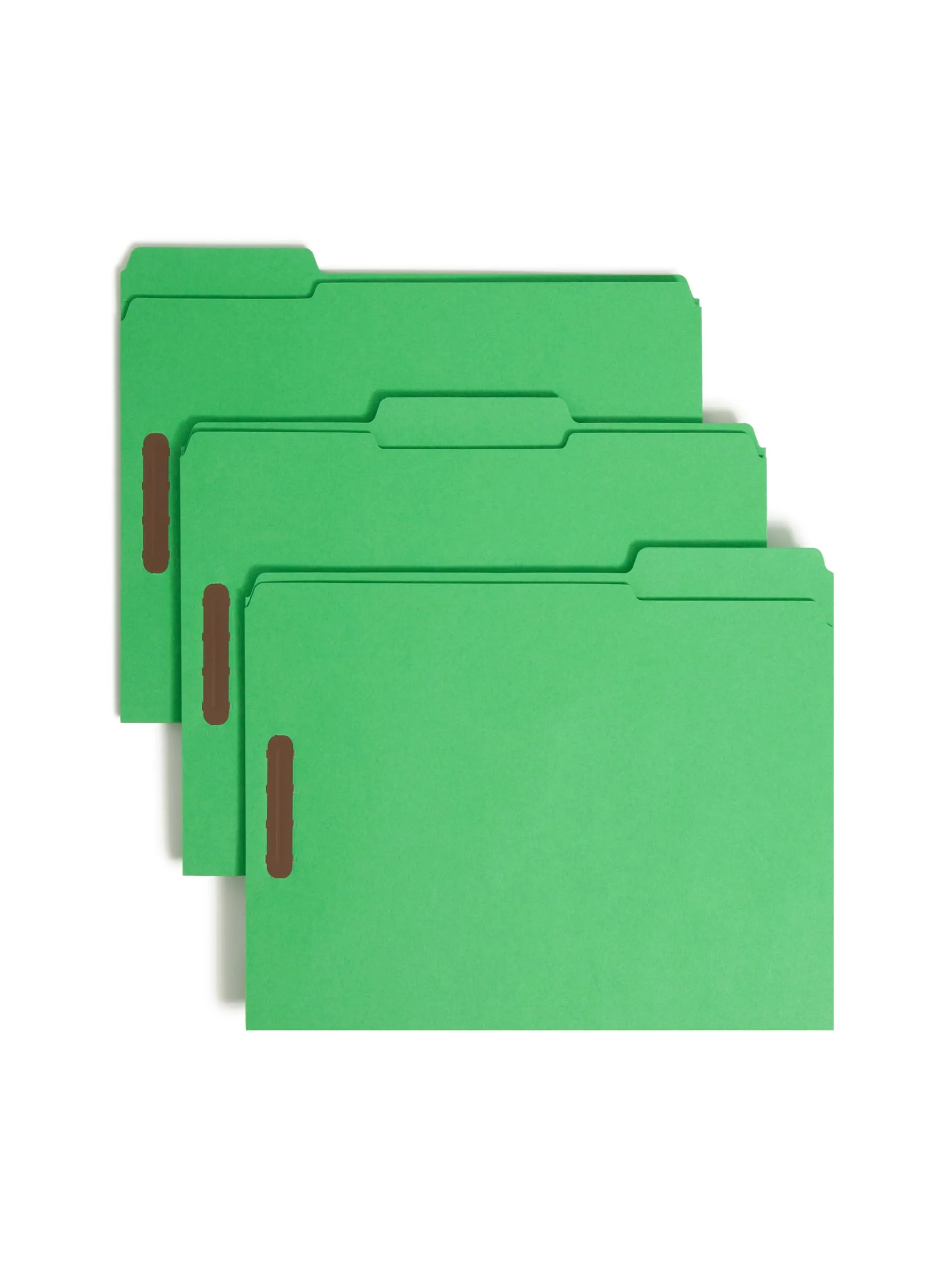 SMEAD Fastener File Folders with Reinforced 1/3-Cut Tabs