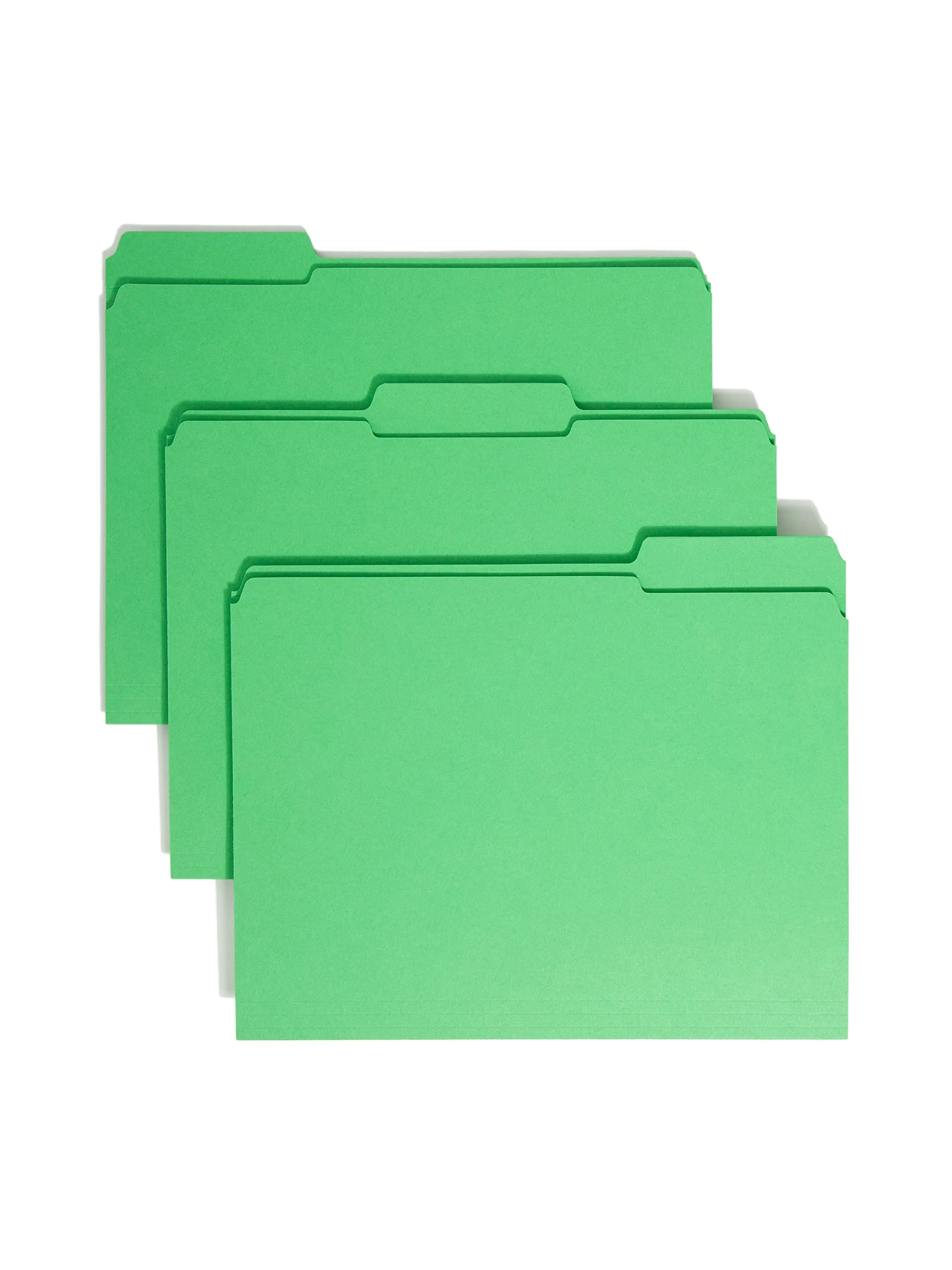 SMEAD Reinforced 1/3-Cut Top Tab File Folders, Letter Size