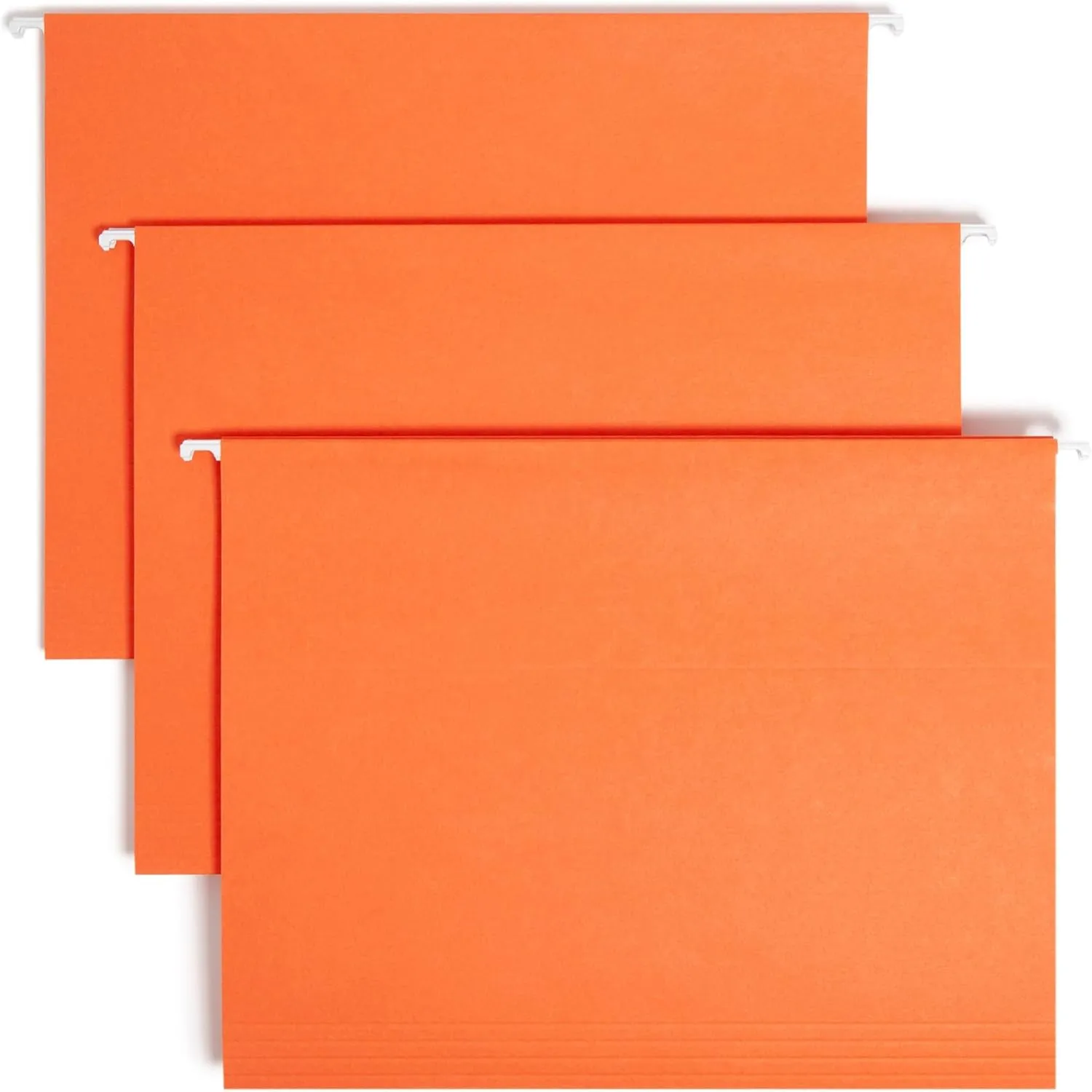 SMEAD Hanging File Folders, Letter Size, 1/5-Cut Adjustable Poly Tabs