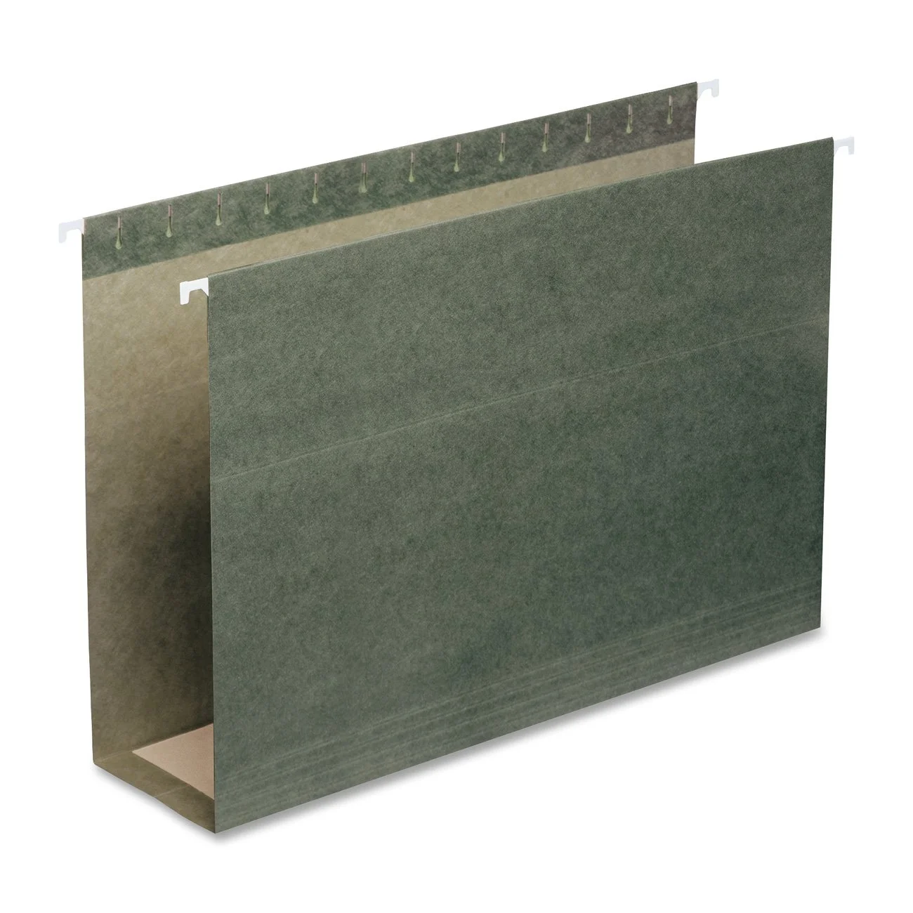 SMEAD Box-Bottom Hanging File Folders, Legal, Standard Green, 25/Box