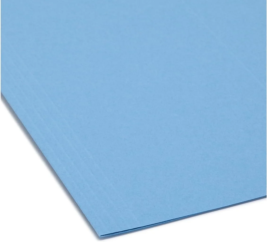 Smead Hanging File Folder with Tab, 1/3-Cut Adjustable Tab, Letter Size, Assorted Colors, 25 per Box (64020)