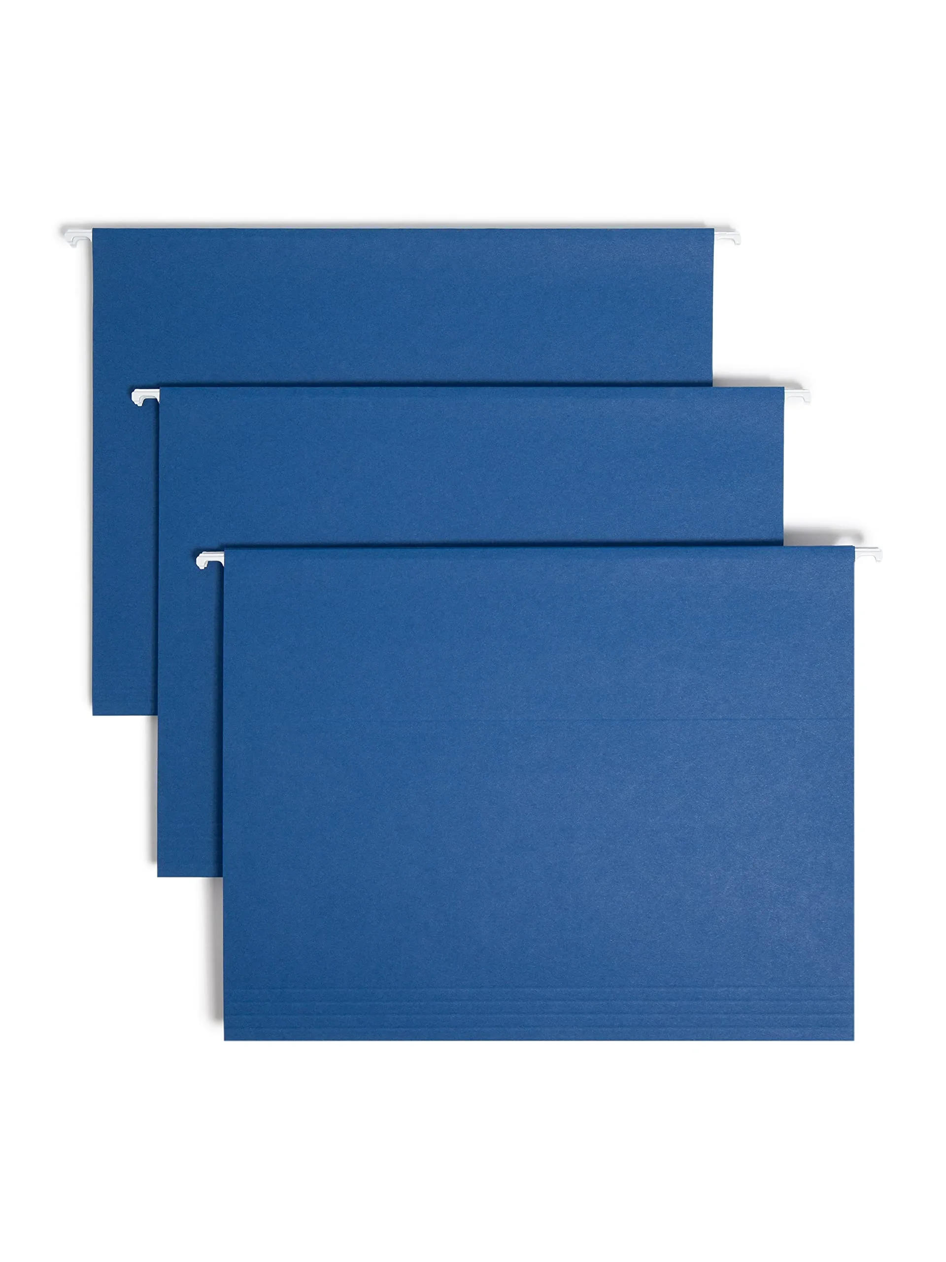SMEAD Hanging File Folders, Letter Size, 1/5-Cut Adjustable Poly Tabs