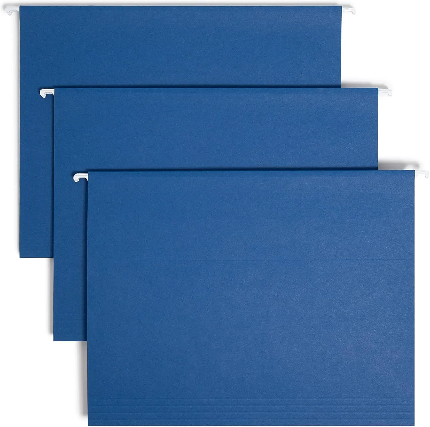 SMEAD Hanging File Folders, Letter Size, 1/5-Cut Adjustable Poly Tabs