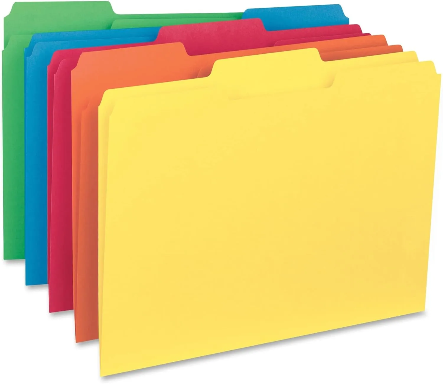SMEAD Interior File Folders, 1/3-Cut Tab, Letter Size