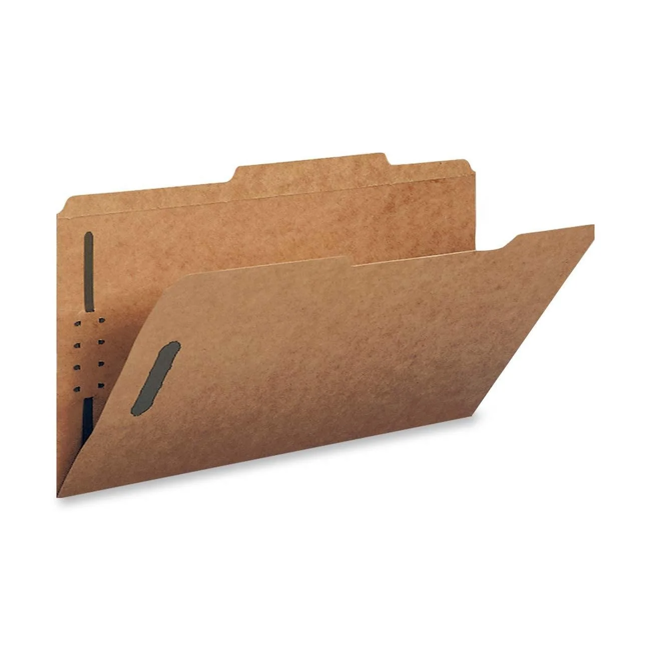 SMEAD Fastener File Folders, 2 Fasteners, Letter Size, Kraft