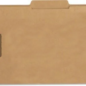 SMEAD Fastener File Folders, 2 Fasteners, Letter Size, Kraft