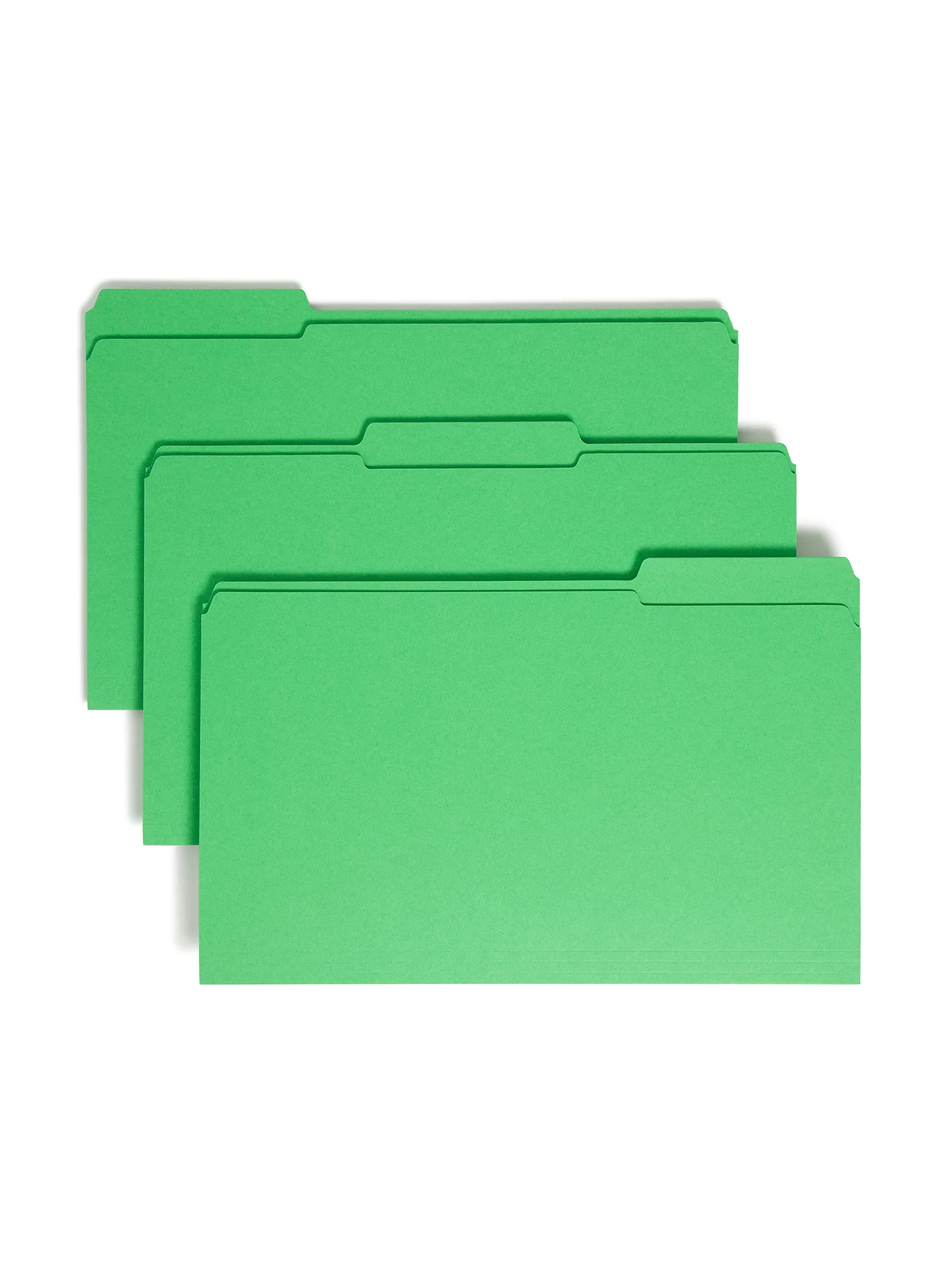 SMEAD File Folders Reinforced 1/3-Cut Tab Legal Size