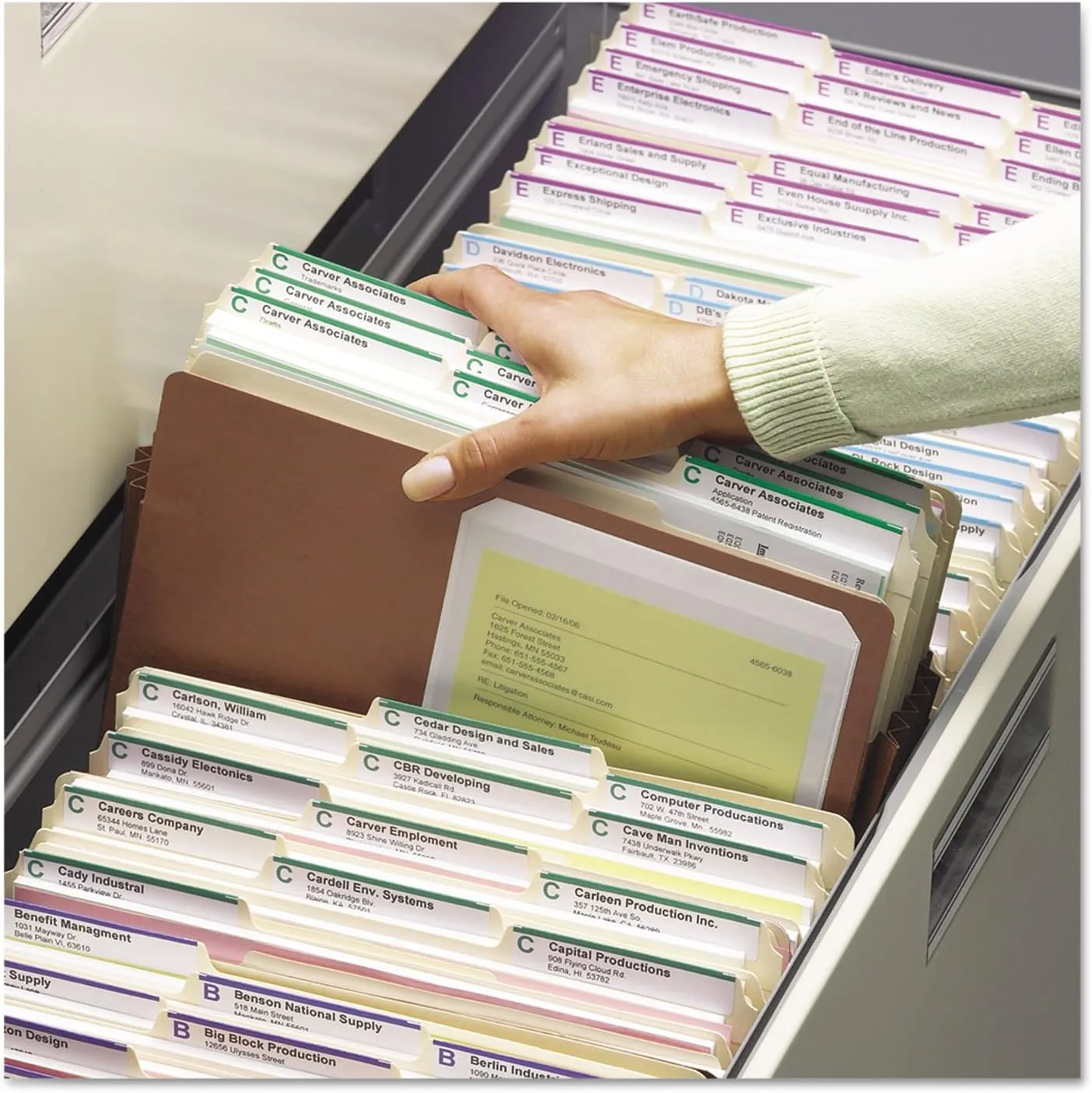 Smead File Pocket, Straight-Cut Tab, 3-1/2" Expansion, Legal Size, Redrope, 50 Per Carton (74805)