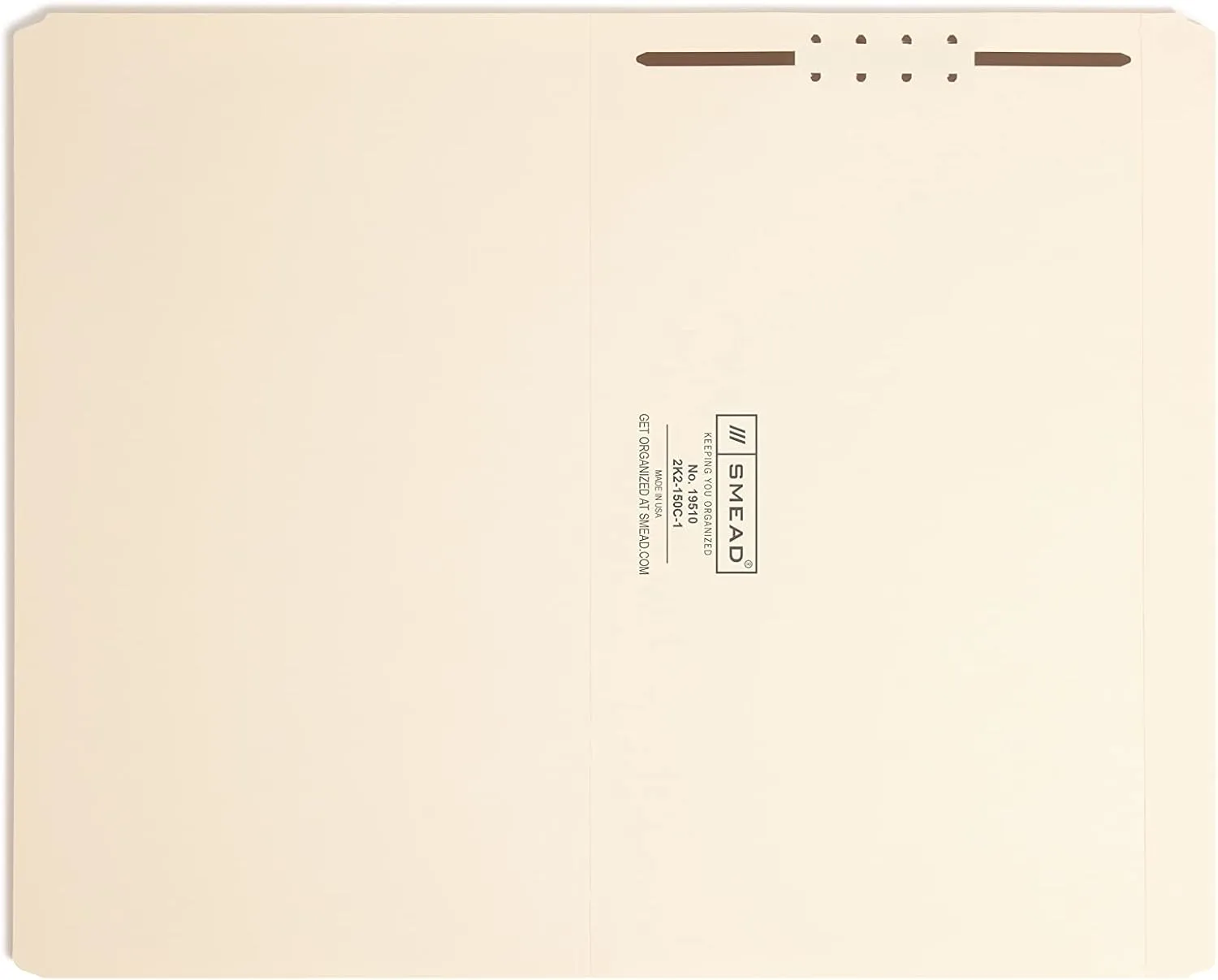 Smead Fastener File Folders, Legal Size, Manila, 11-pt, 50/Box