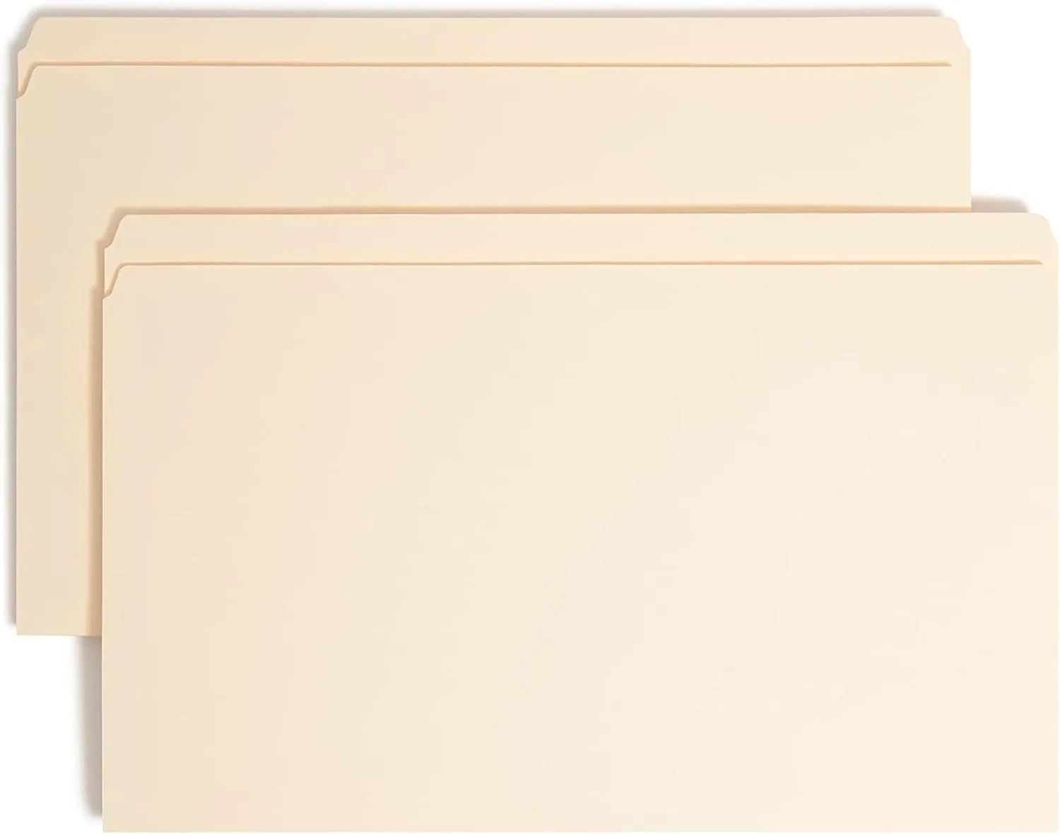 Smead Fastener File Folders, Legal Size, Manila, 11-pt, 50/Box
