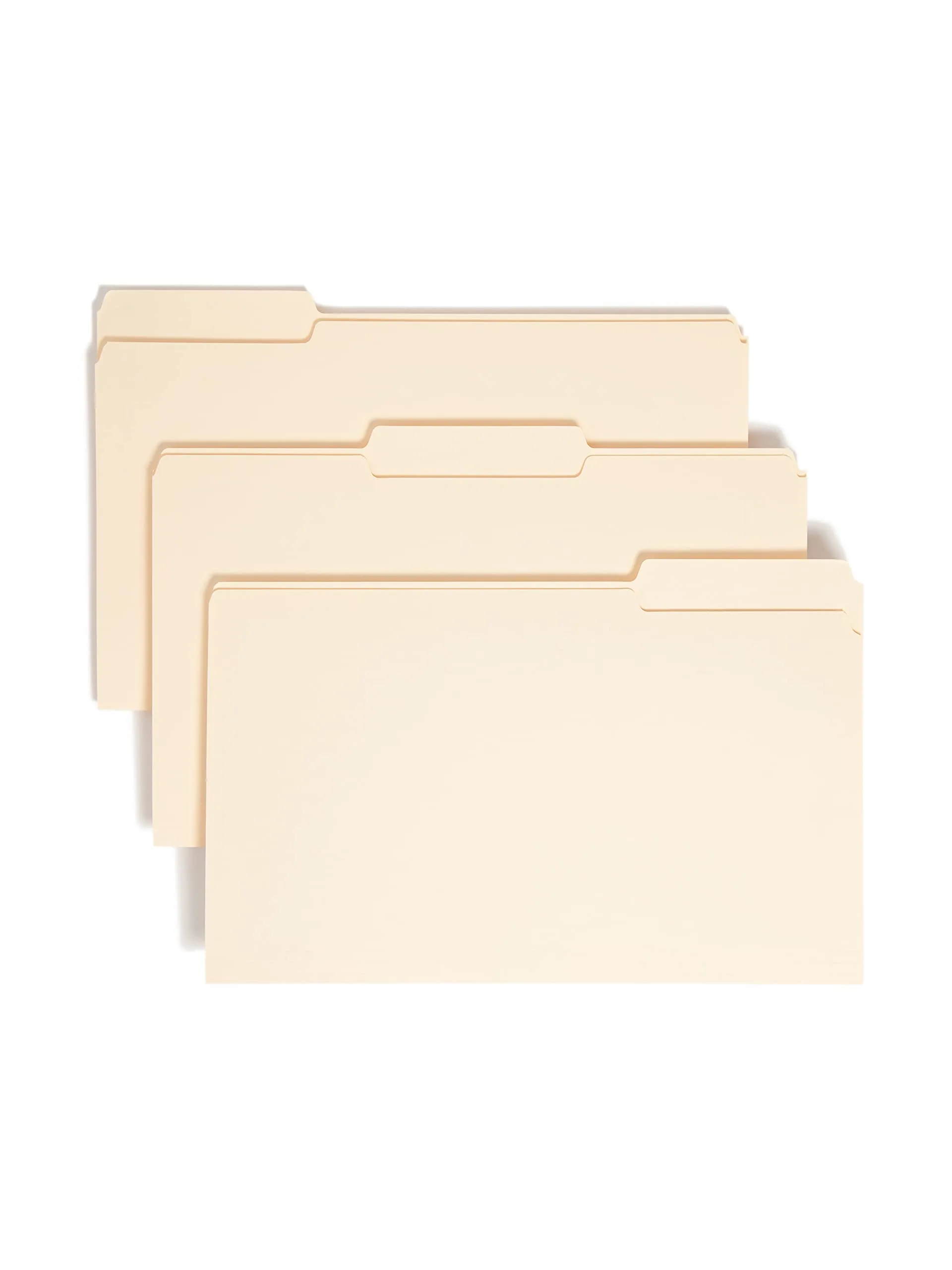 SMEAD File Folders, Legal Size, Manila, 100/Box