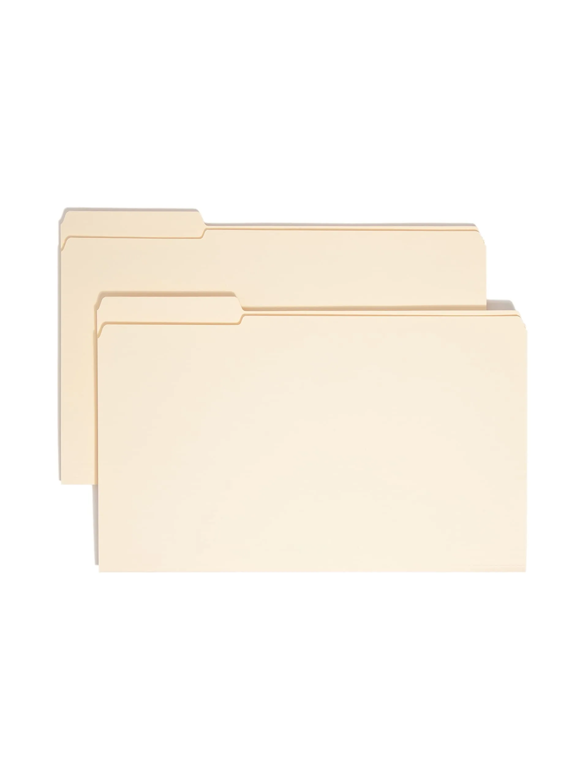 SMEAD File Folder, Reinforced 1/3-Cut Top Tab, Legal Size, Manila, 100 per Box