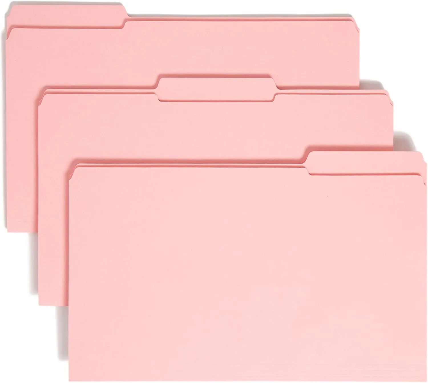 SMEAD File Folders Reinforced 1/3-Cut Tab Legal Size