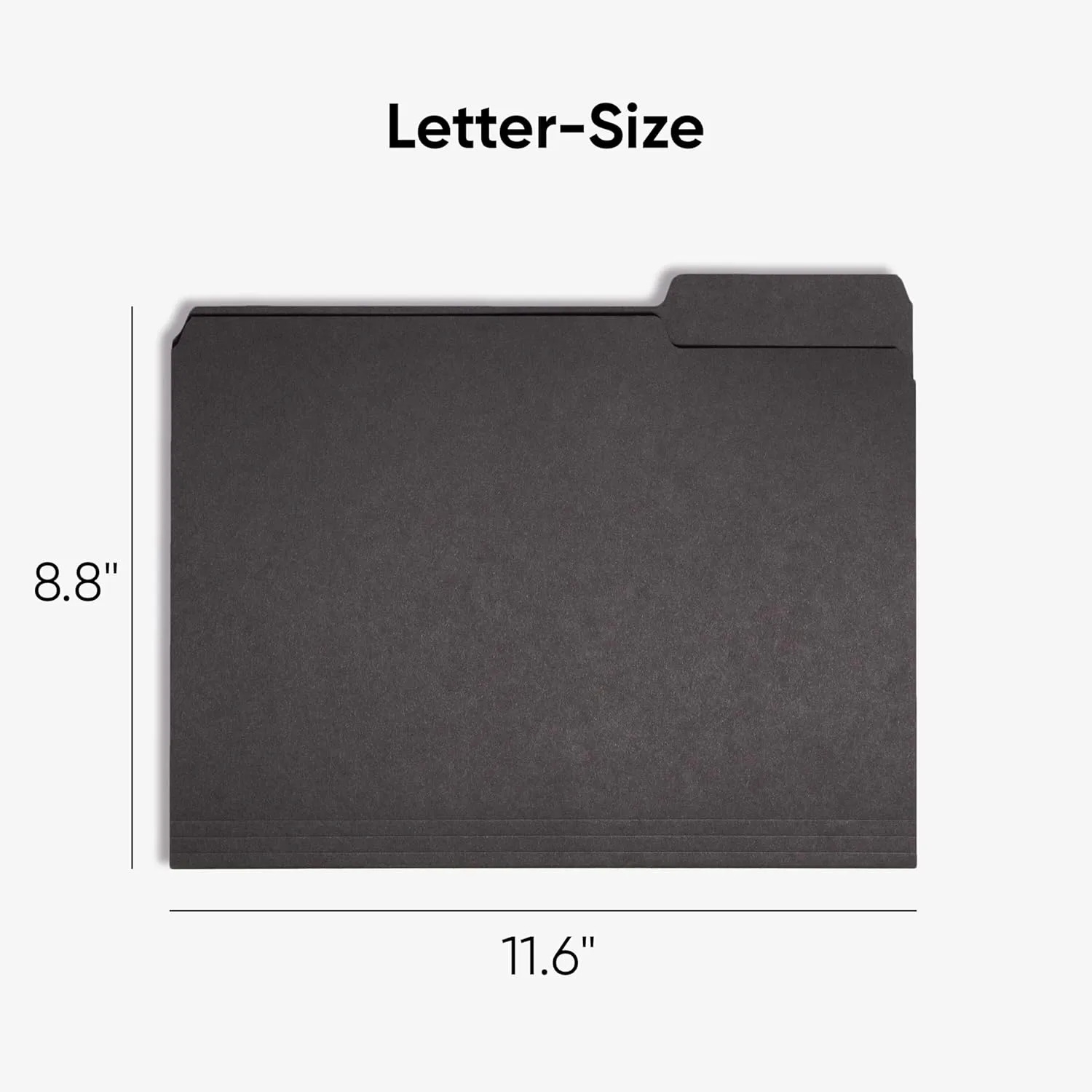 SMEAD Interior File Folders, 1/3-Cut Tab, Letter Size