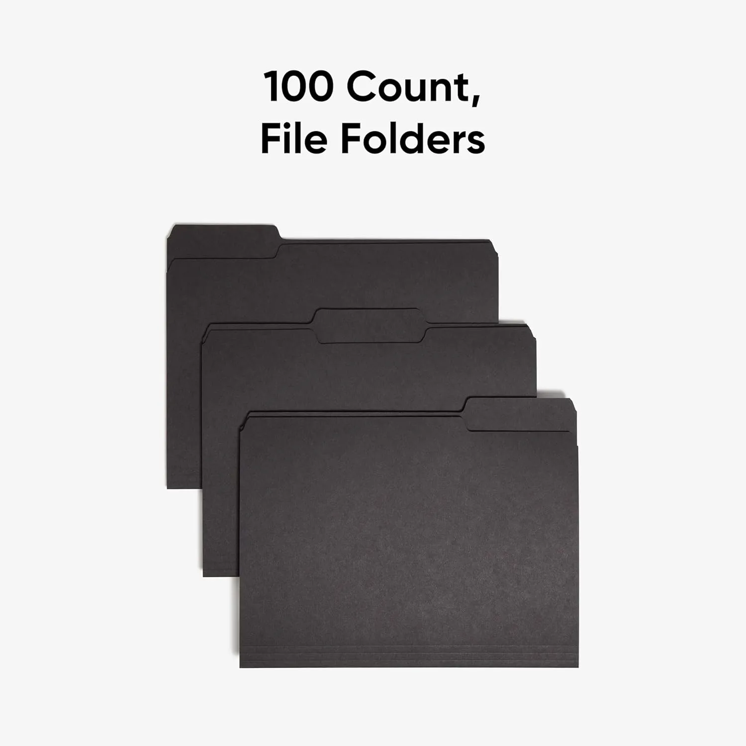 SMEAD Interior File Folders, 1/3-Cut Tab, Letter Size