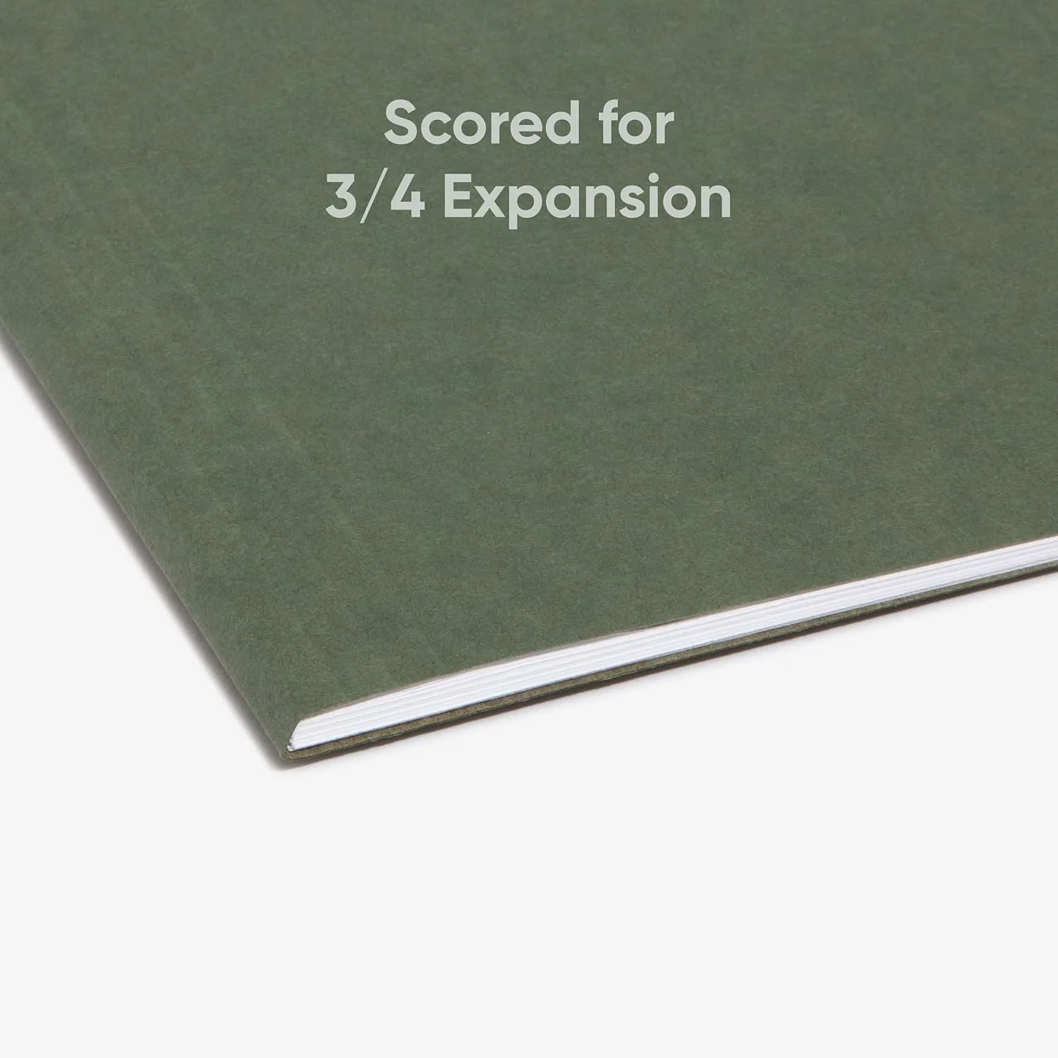 Smead Hanging File Folder, 1/5-Cut Adjustable Tab, Letter Size, Standard Green, 25 Per Box (64055)